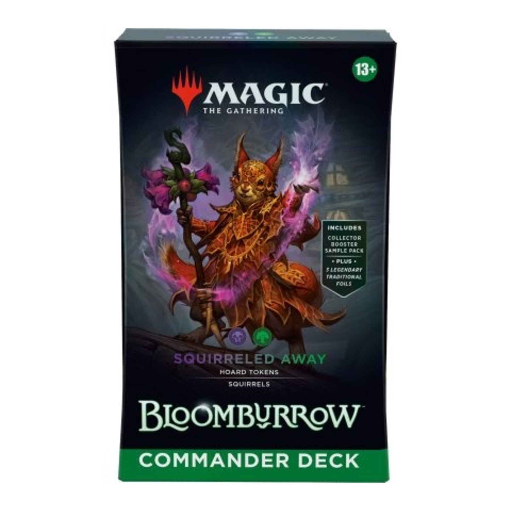 Magic the gathering Bloomburrow - Commander deck - Squirreled Away