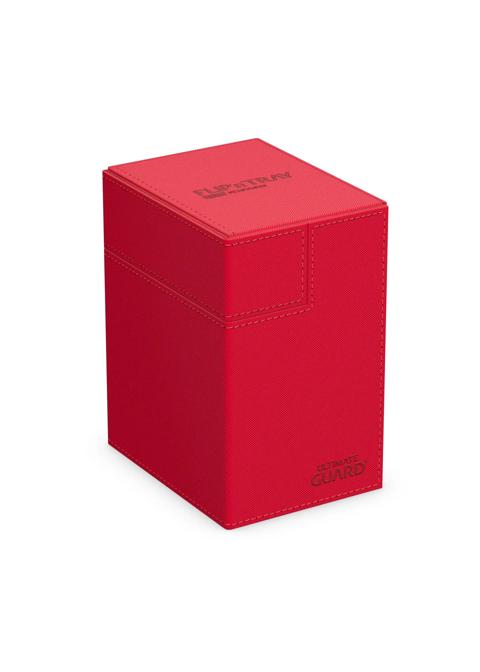 Ultimate Guard Ultimate Guard Flip`n`Tray 133+ XenoSkin Monocolor Red