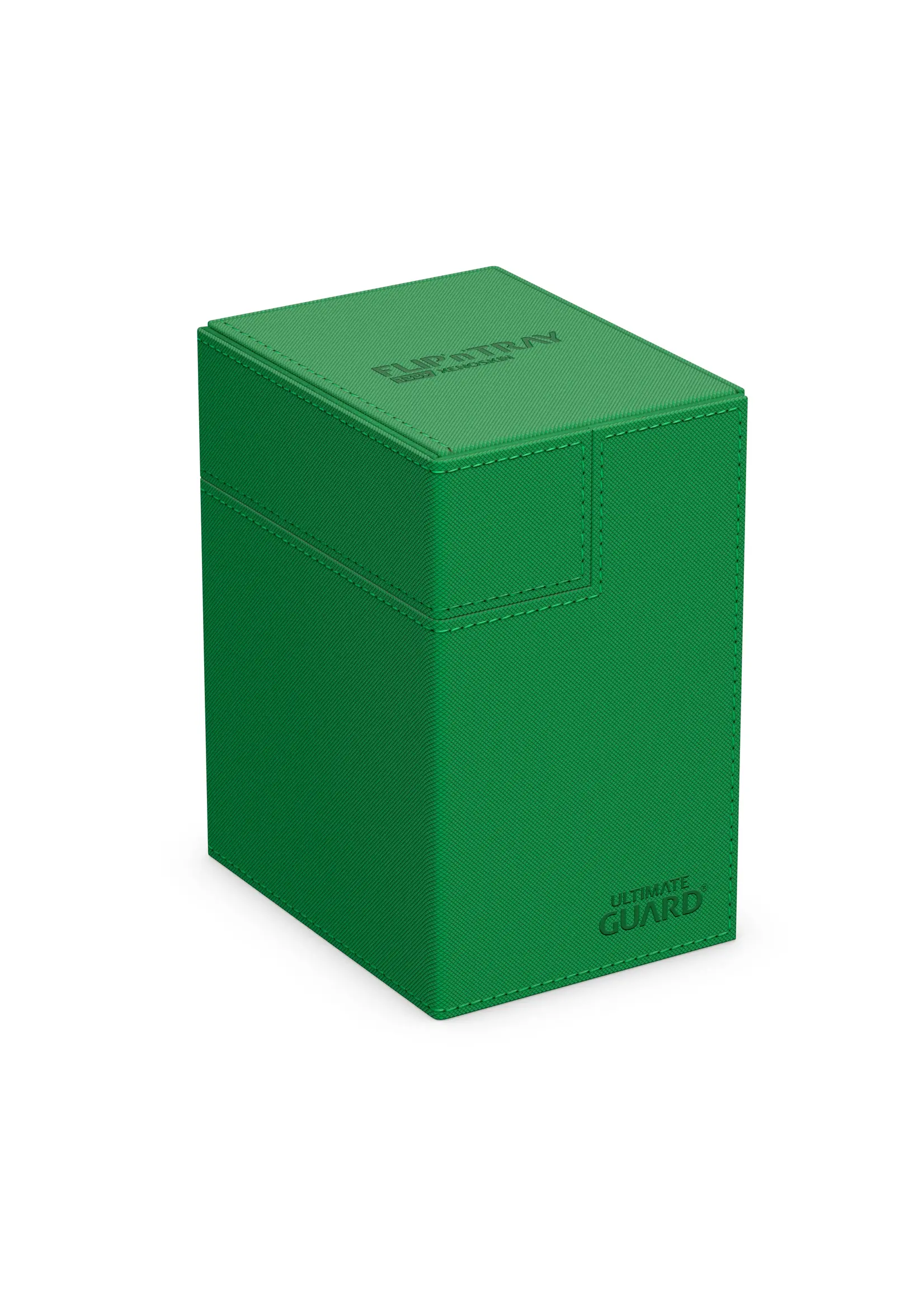 Ultimate Guard Ultimate Guard Flip`n`Tray 133+ XenoSkin Monocolor Green