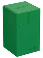 Ultimate Guard Ultimate Guard Flip`n`Tray 100+ XenoSkin Monocolor Green