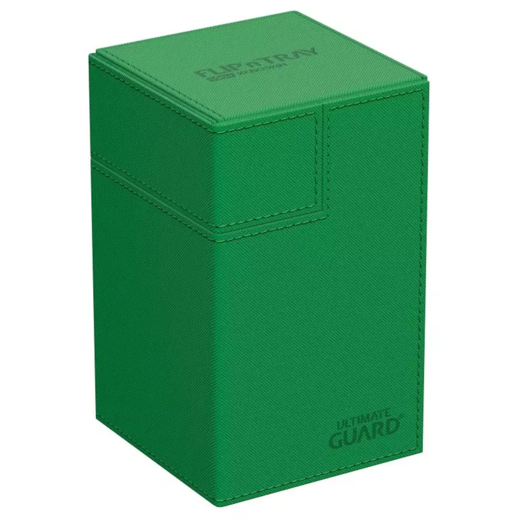Ultimate Guard Ultimate Guard Flip`n`Tray 100+ XenoSkin Monocolor Green