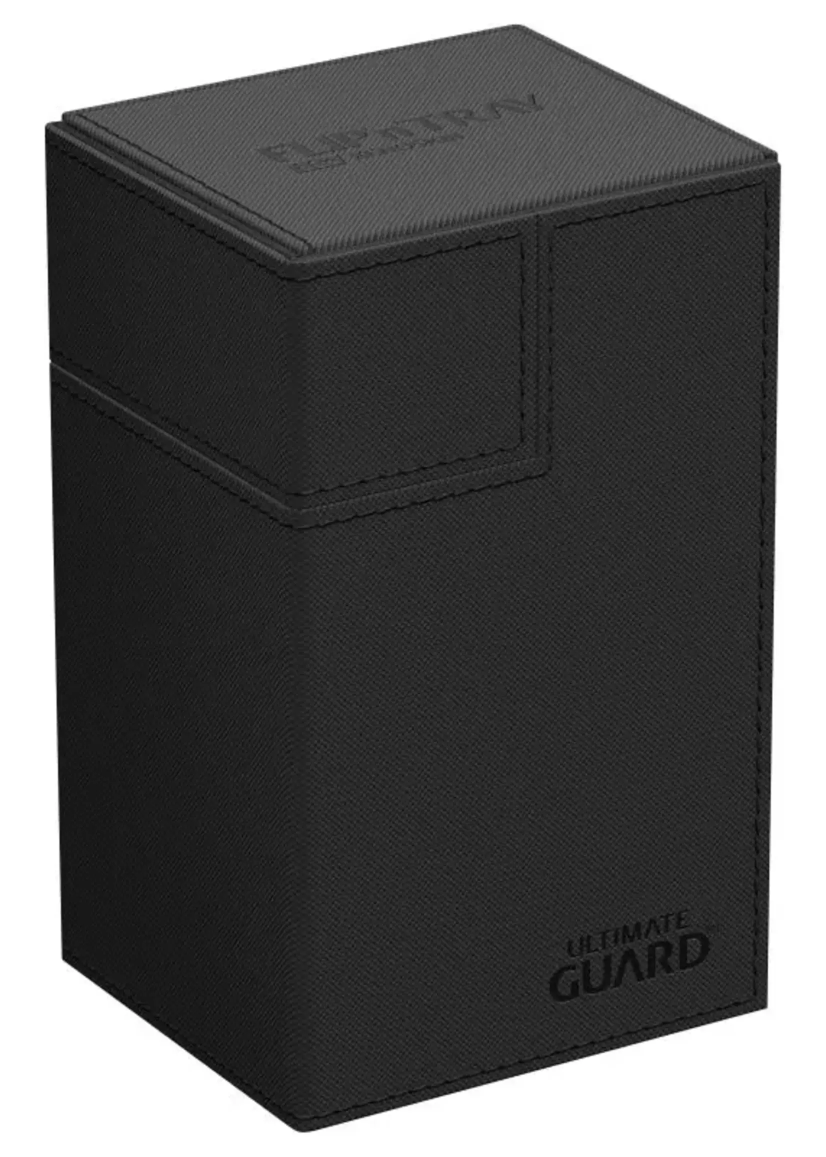 Ultimate Guard Ultimate Guard Flip`n`Tray 80+ XenoSkin Monocolor Black