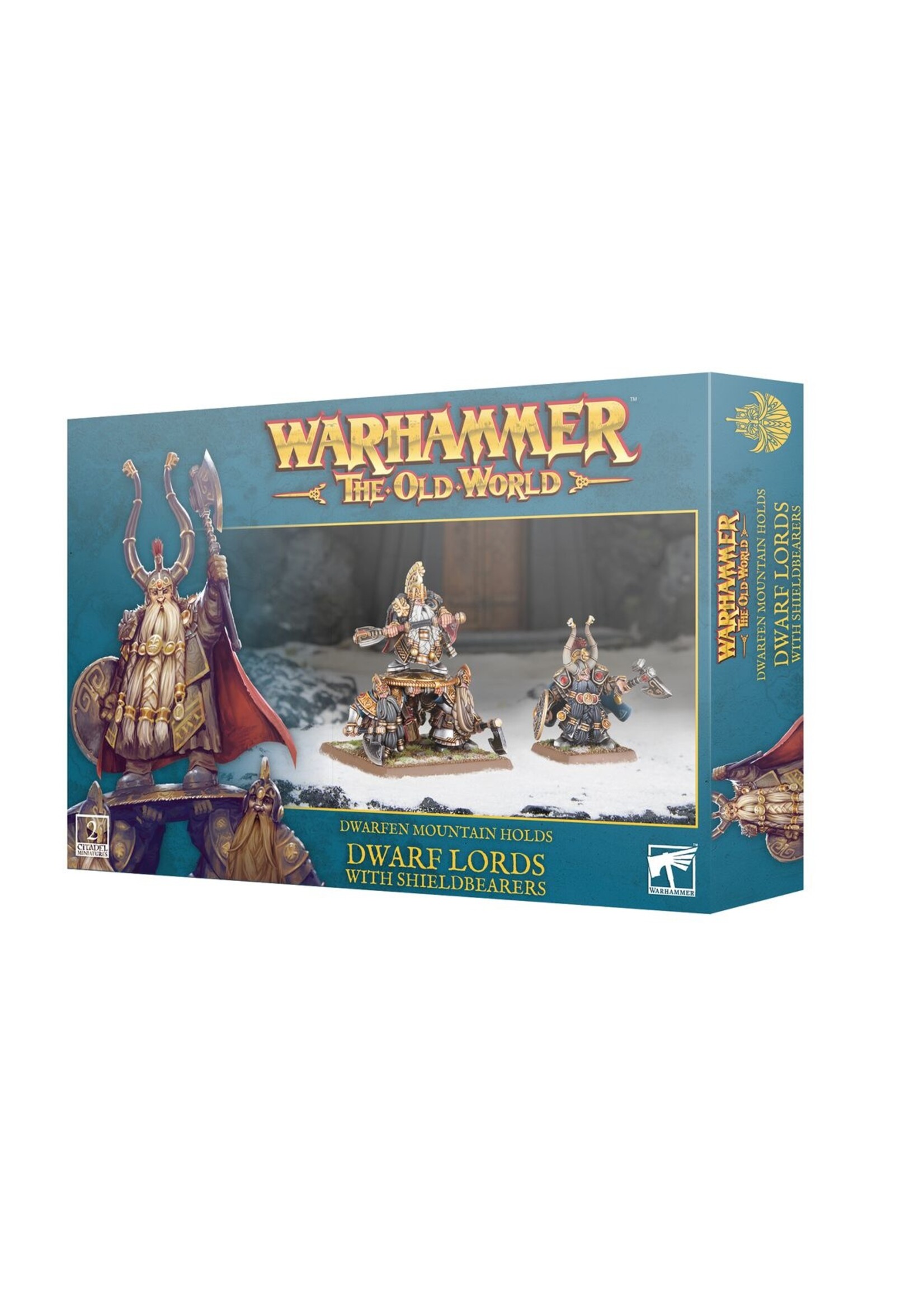 warhammer the old world Dwarf Lords With Shealdbearers
