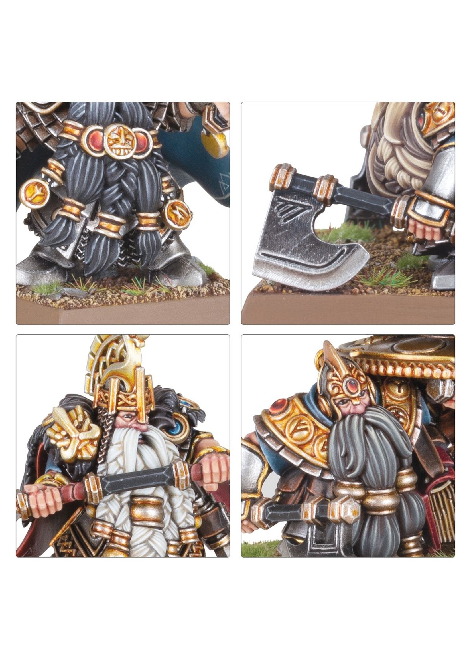warhammer the old world Dwarf Lords With Shealdbearers