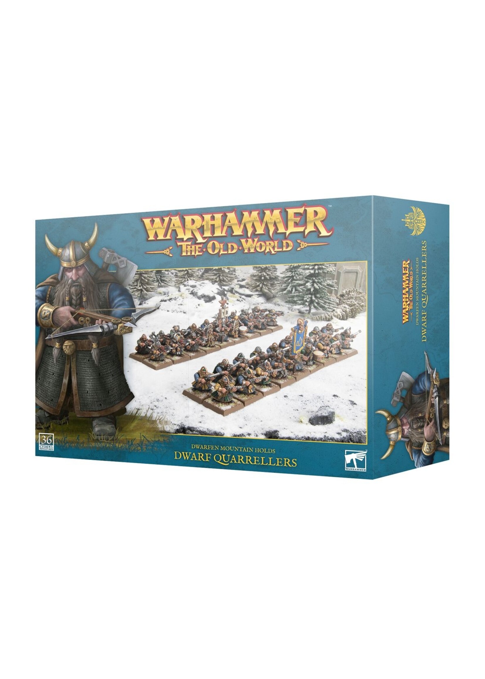 warhammer the old world Dwarf Quarellers