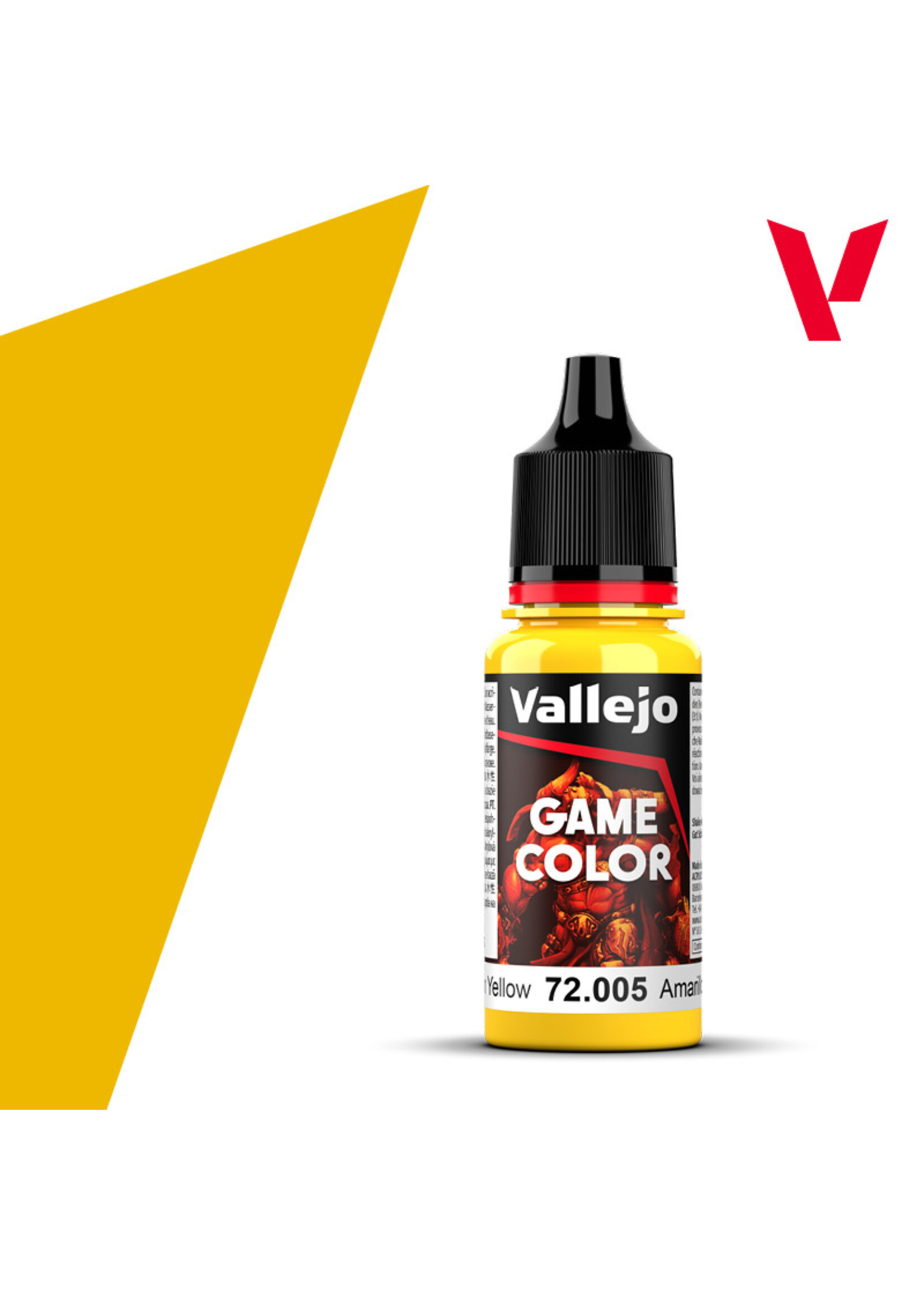 Vallejo Vallejo Game Color: Moon Yellow