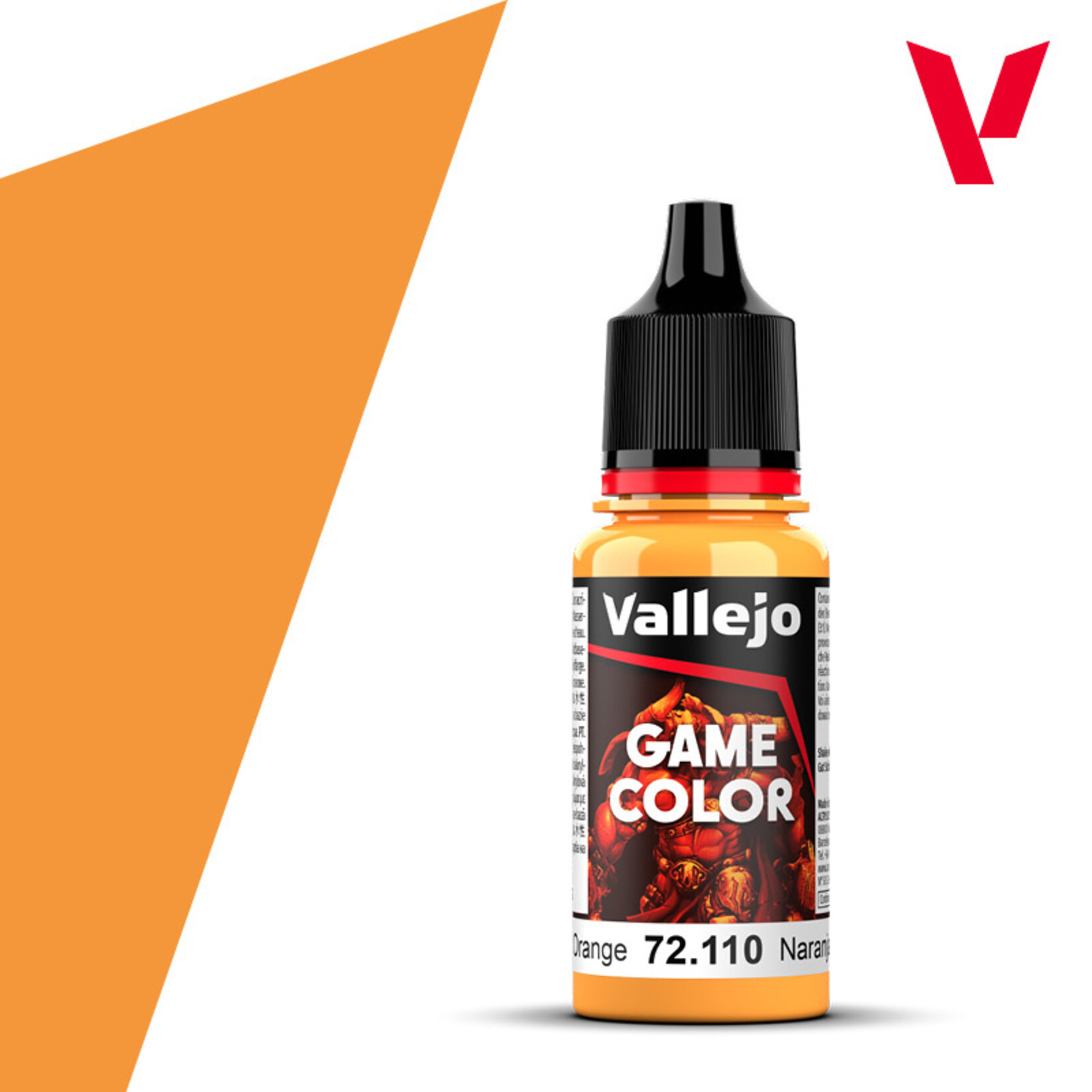 Vallejo Vallejo Game Color: Sunset Orange