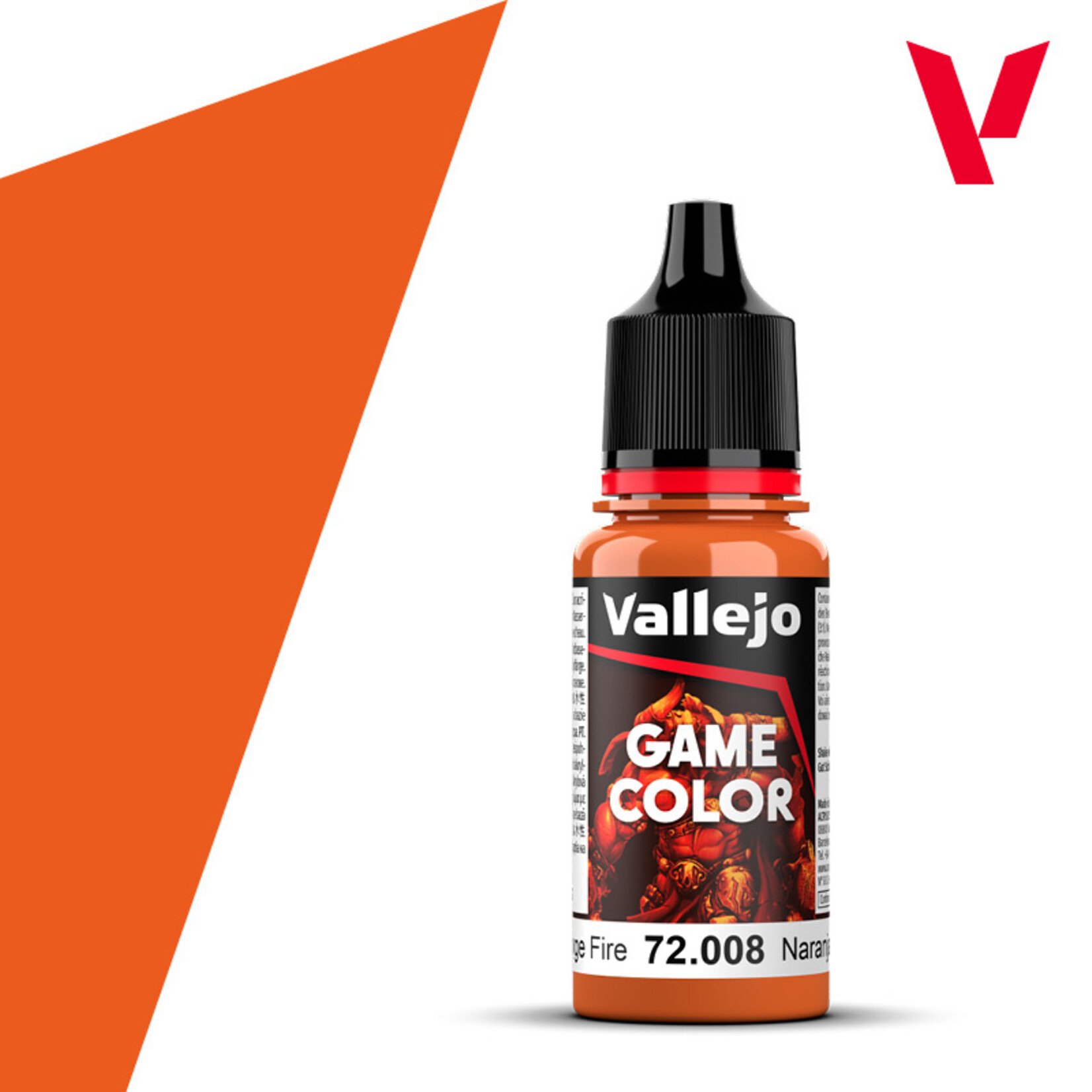 Vallejo Vallejo Game Color: Orange Fire