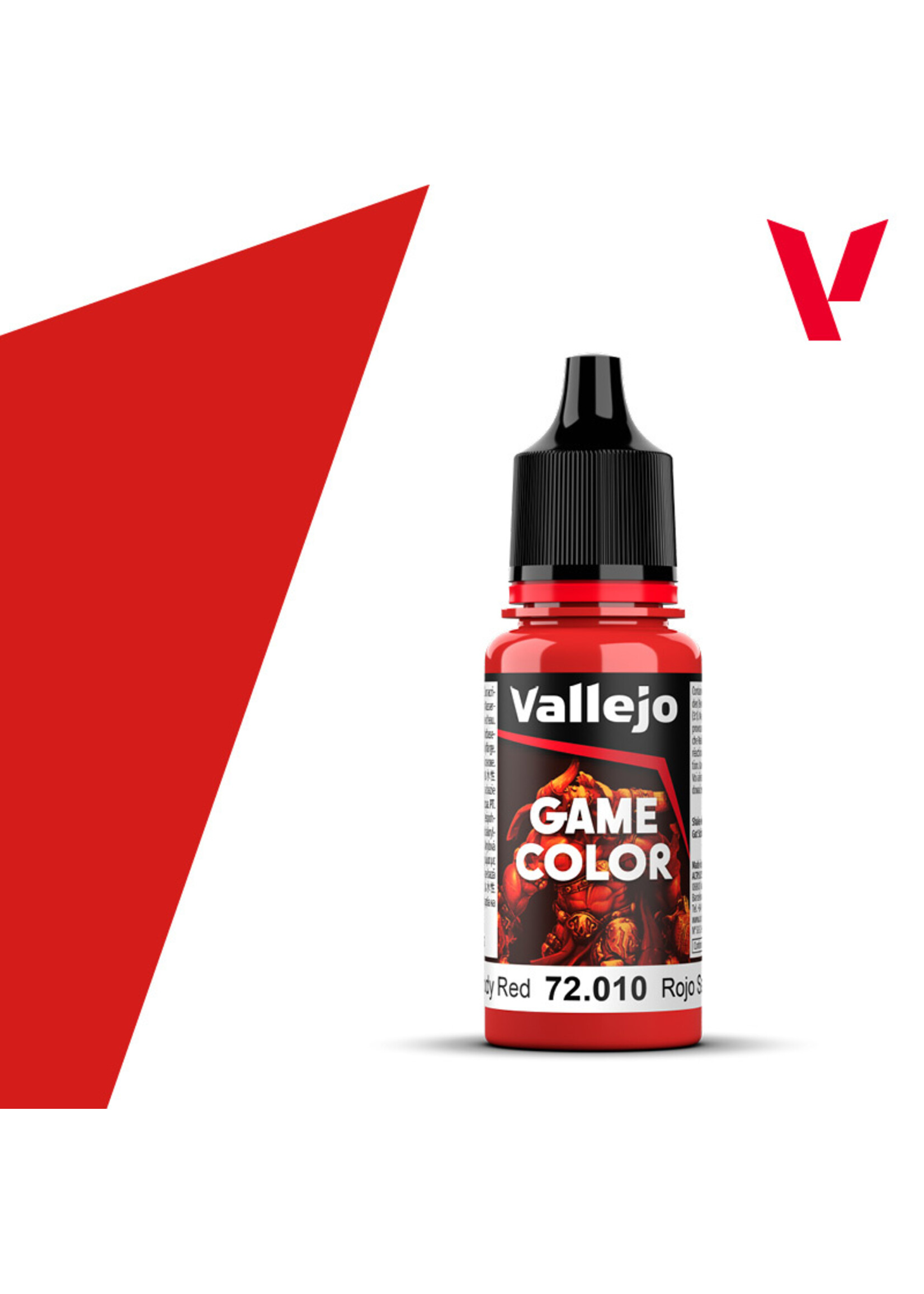 Vallejo Vallejo Game Color: Bloody Red