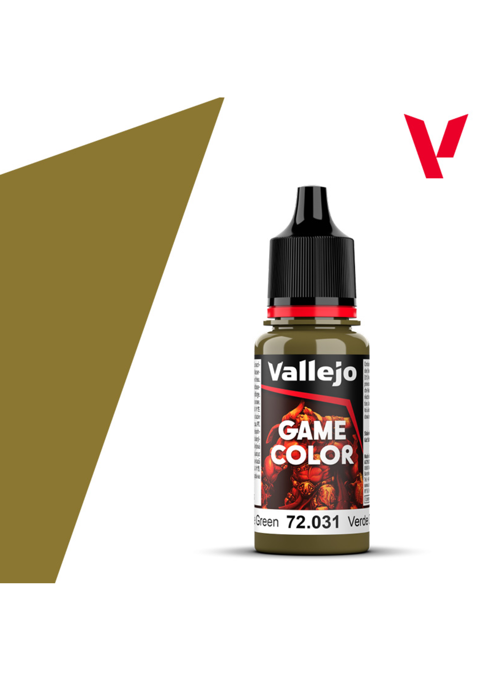 Vallejo Vallejo Game Color: Camouflage Green