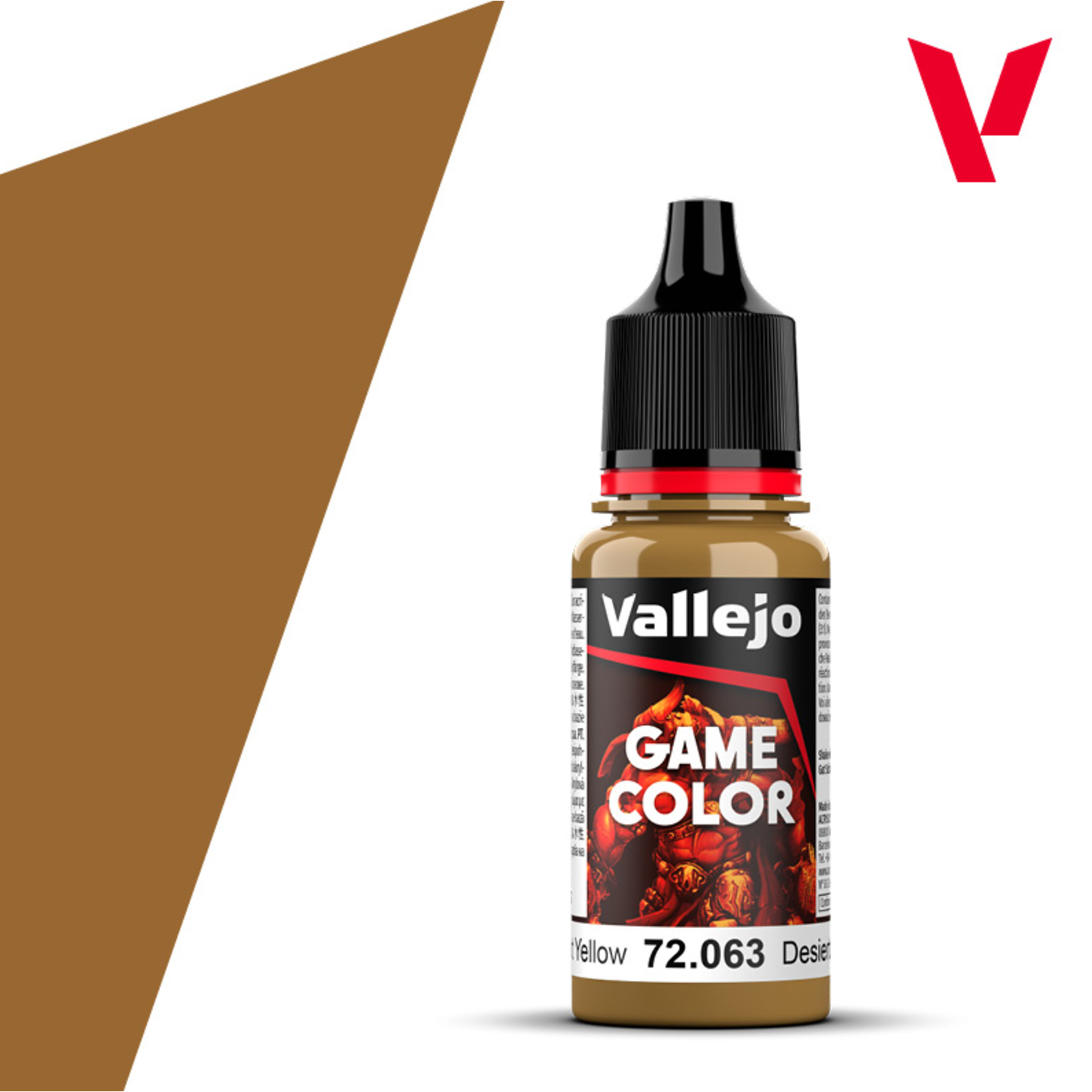 Vallejo Vallejo Game Color: Desert Yellow