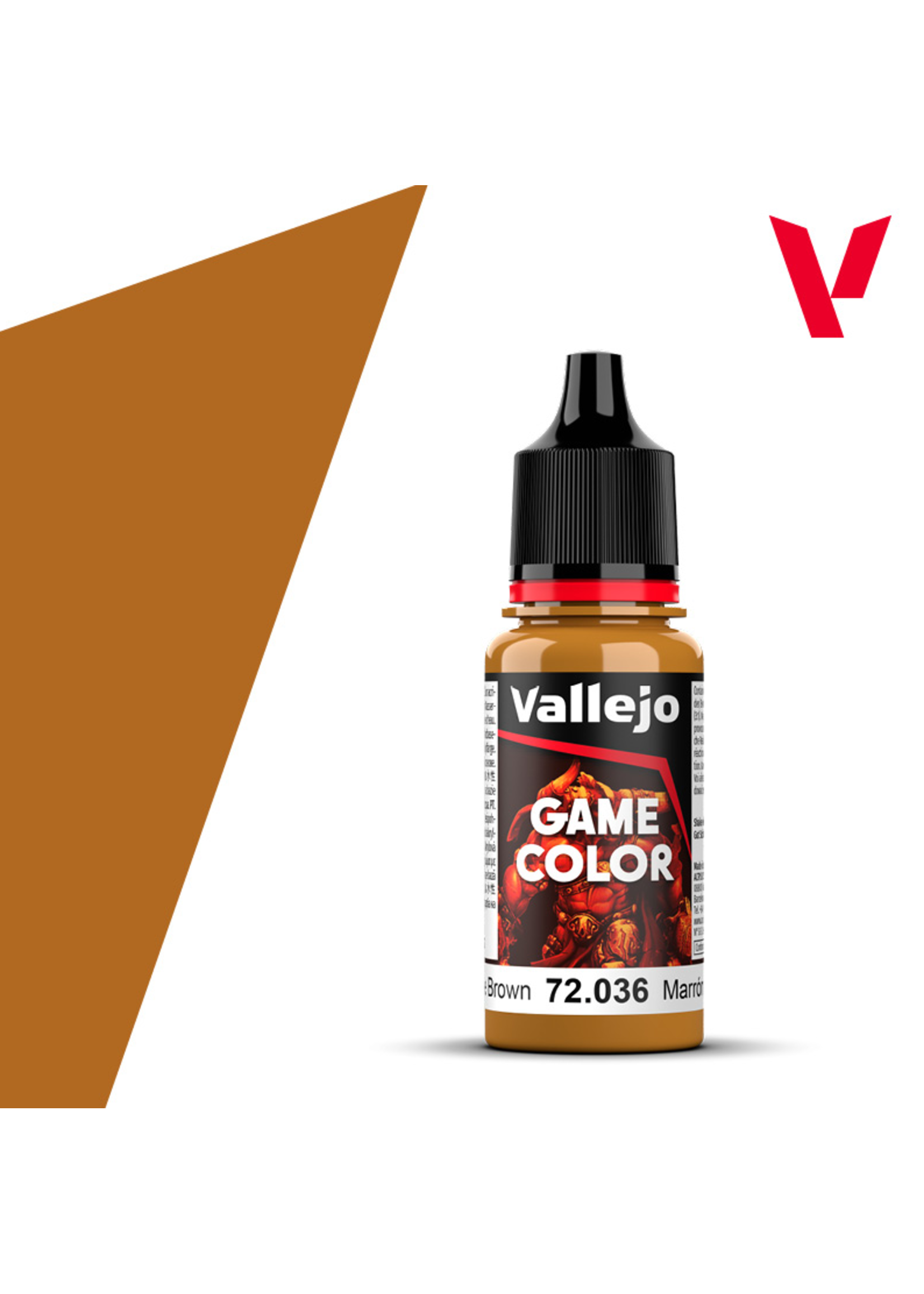 Vallejo Vallejo Game Color: Bronze Brown