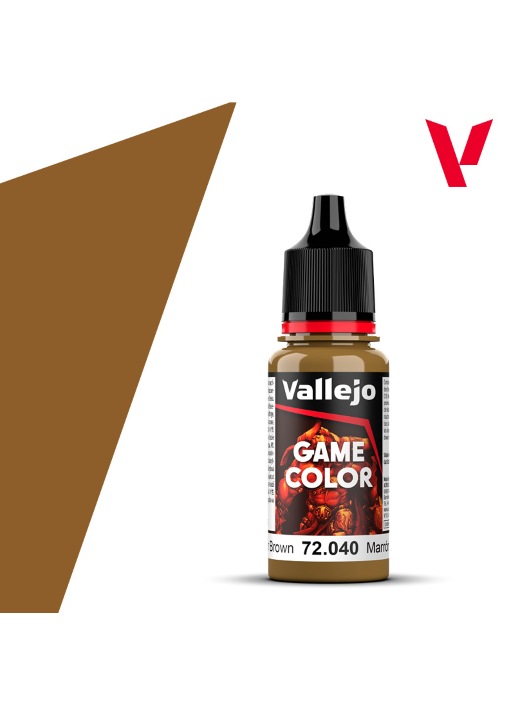 Vallejo Vallejo Game Color: Leather Brown