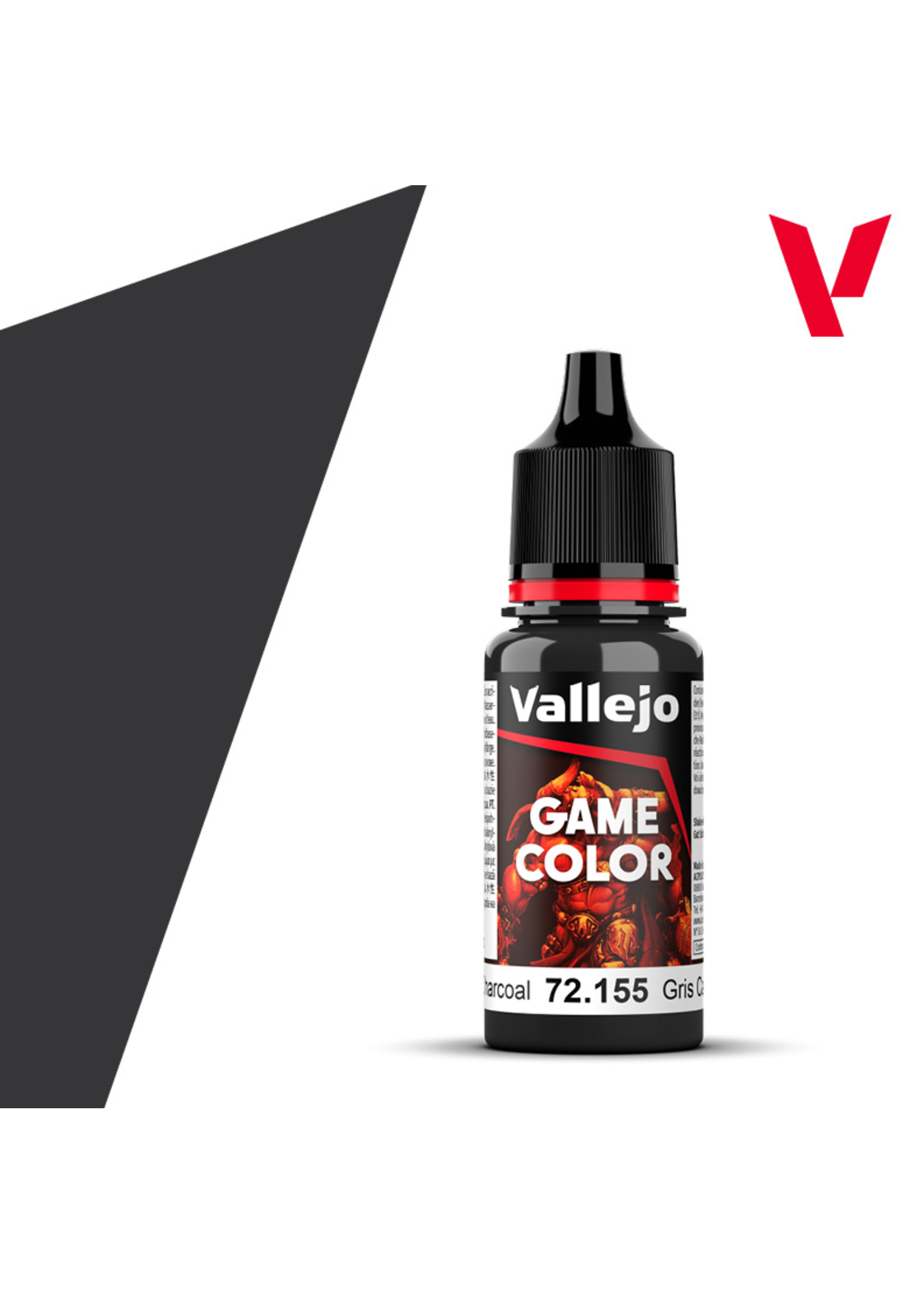 Vallejo Vallejo Game Color: Charcoal