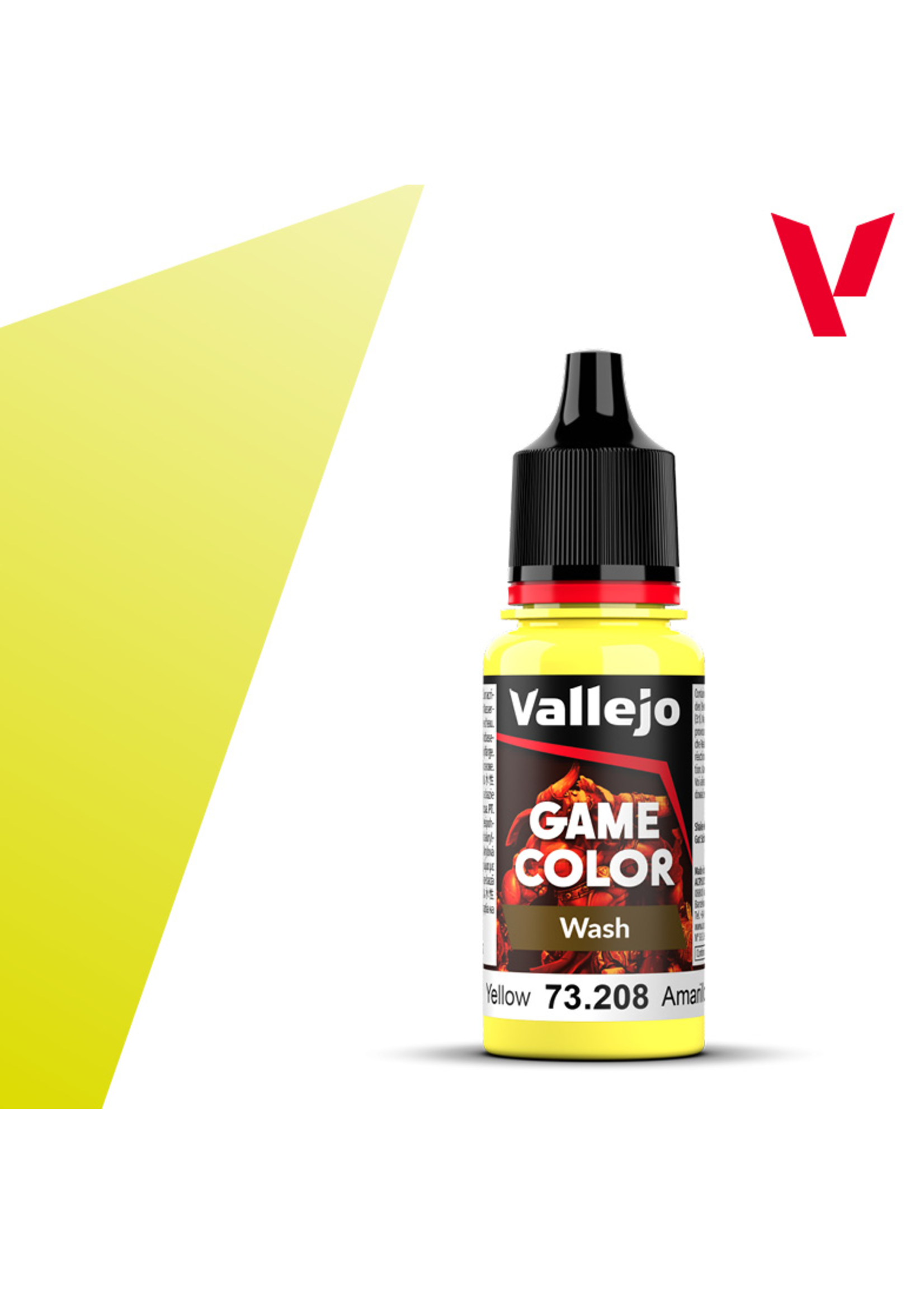 Vallejo Vallejo Game Color Wash: Yellow