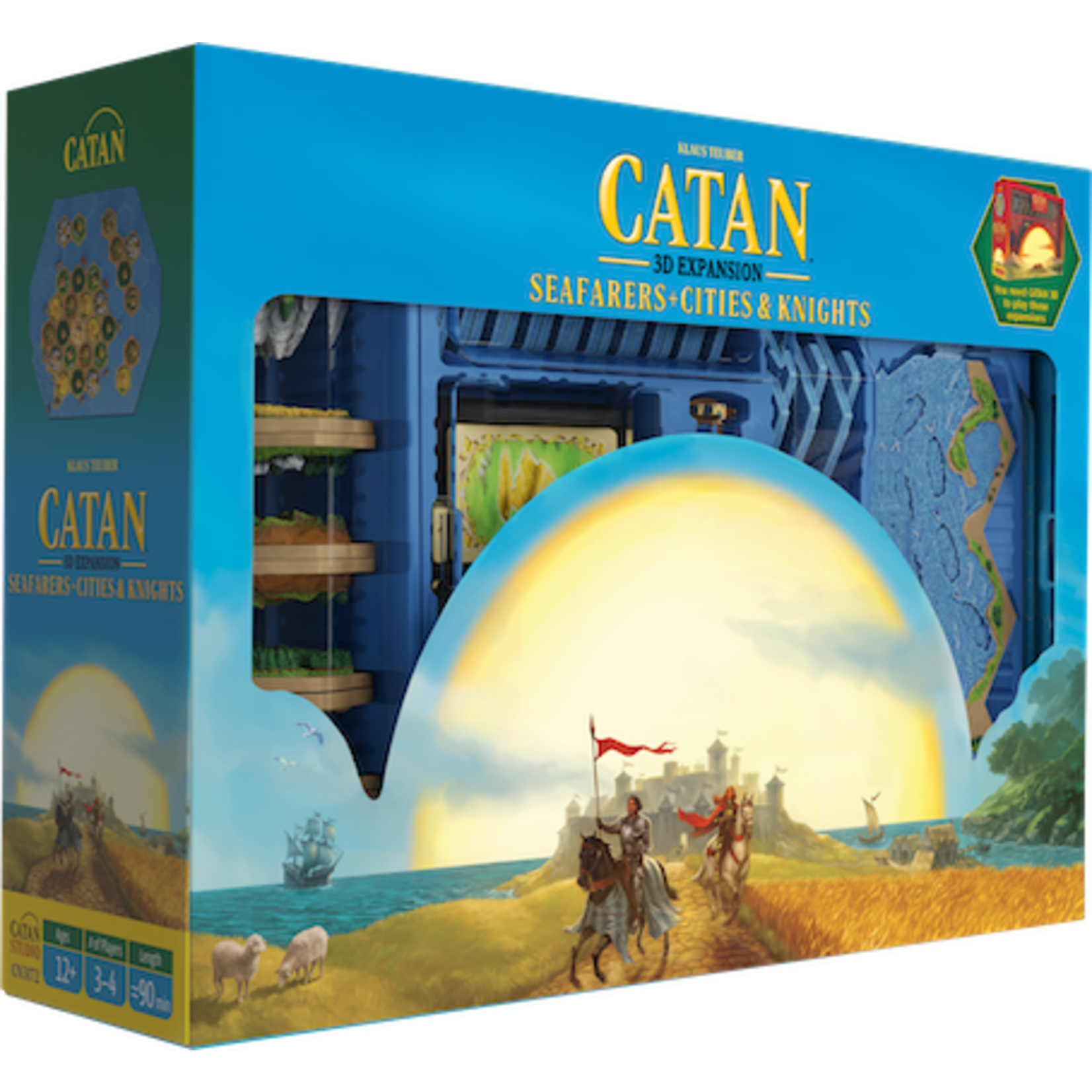 Catan Studio Catan 3D Expansion Seafarers + Cities & Knights