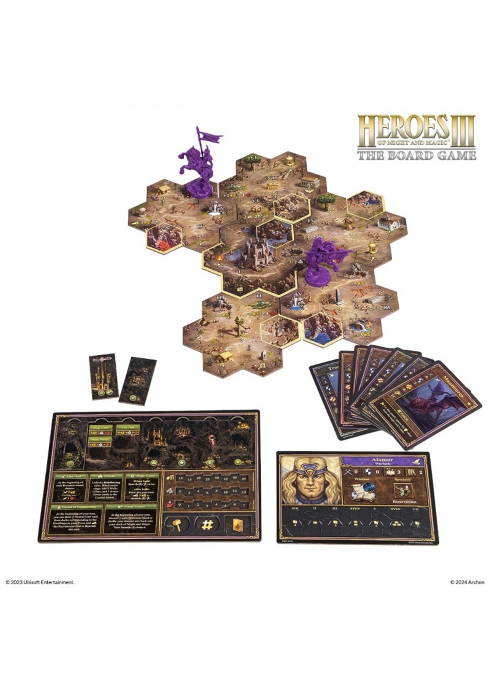Archon Studio Heroes of Might & Magic III: The Board Game