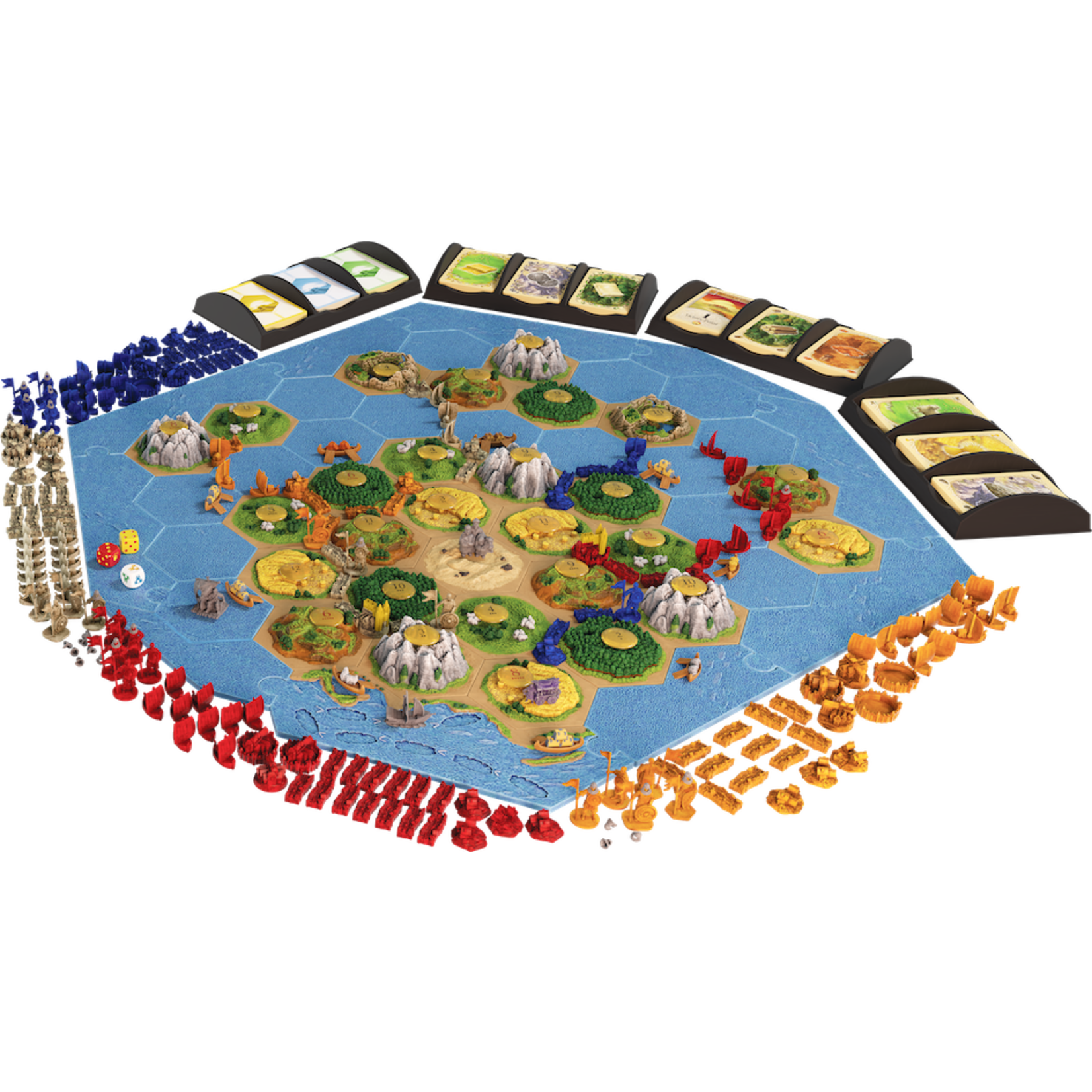 Catan Studio Catan 3D Expansion Seafarers + Cities & Knights