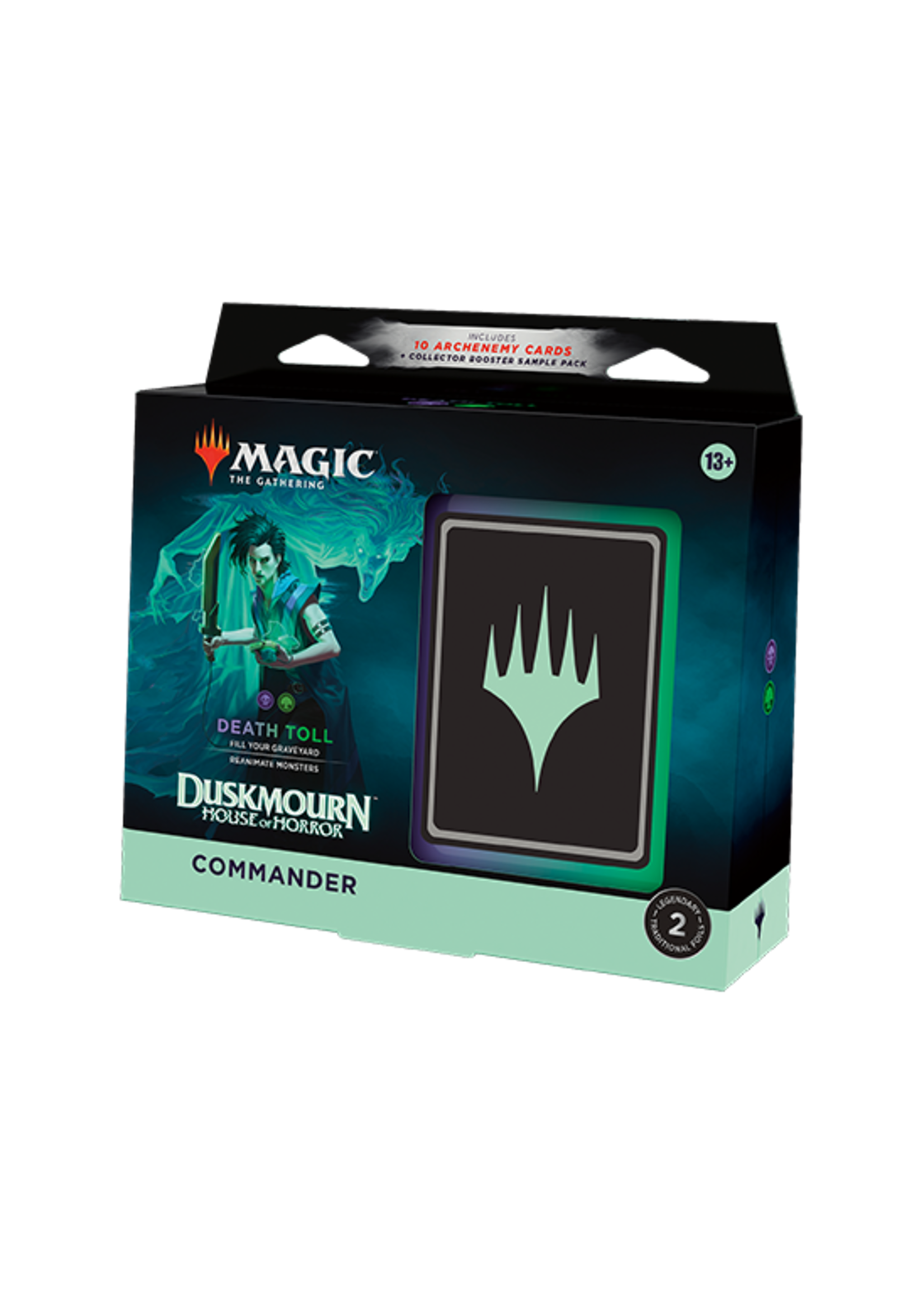 Magic the gathering Duskmourn: House of Horror - Commander Deck - Death Toll