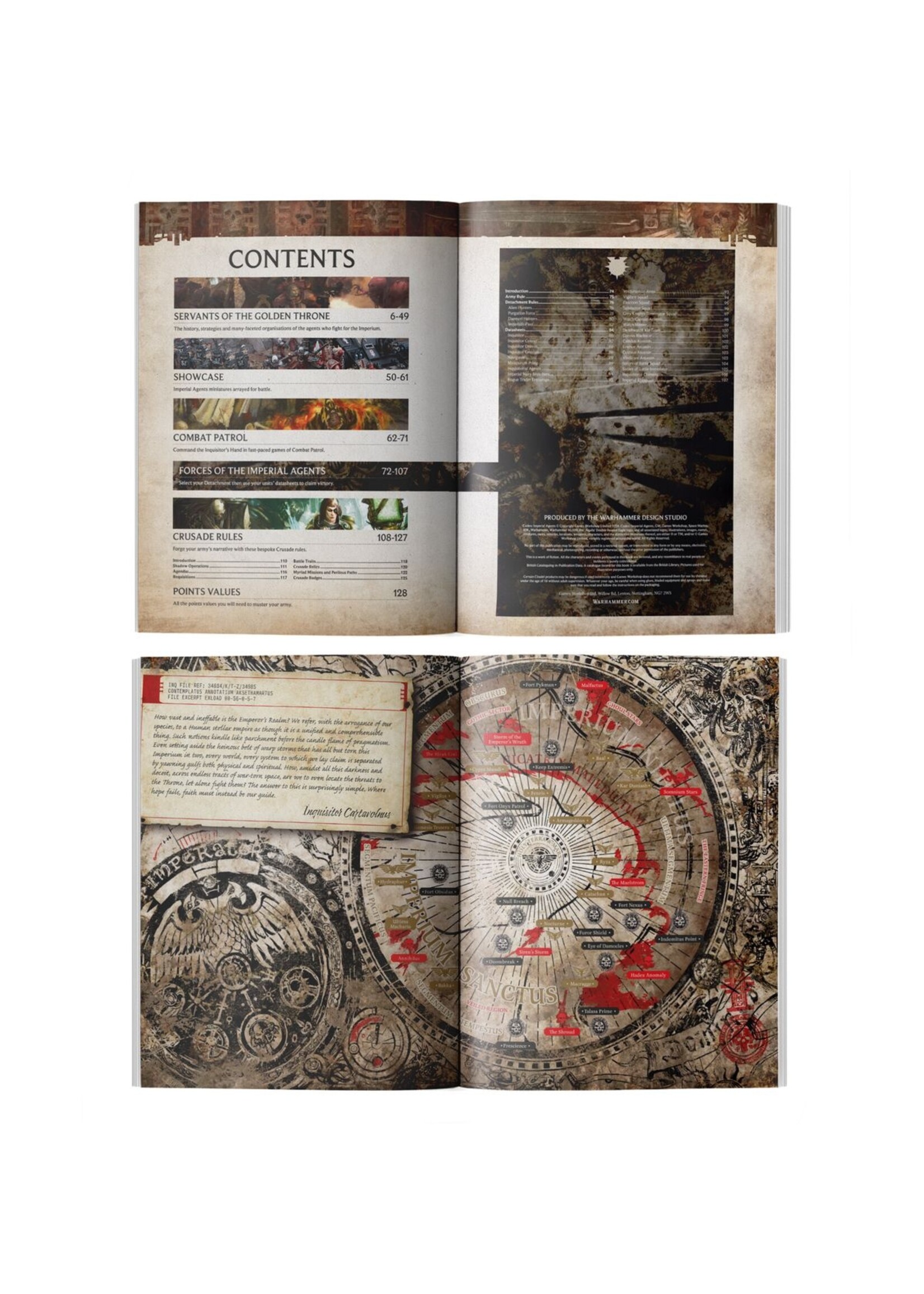 Warhammer: 40.000 Imperial Agents: Codex