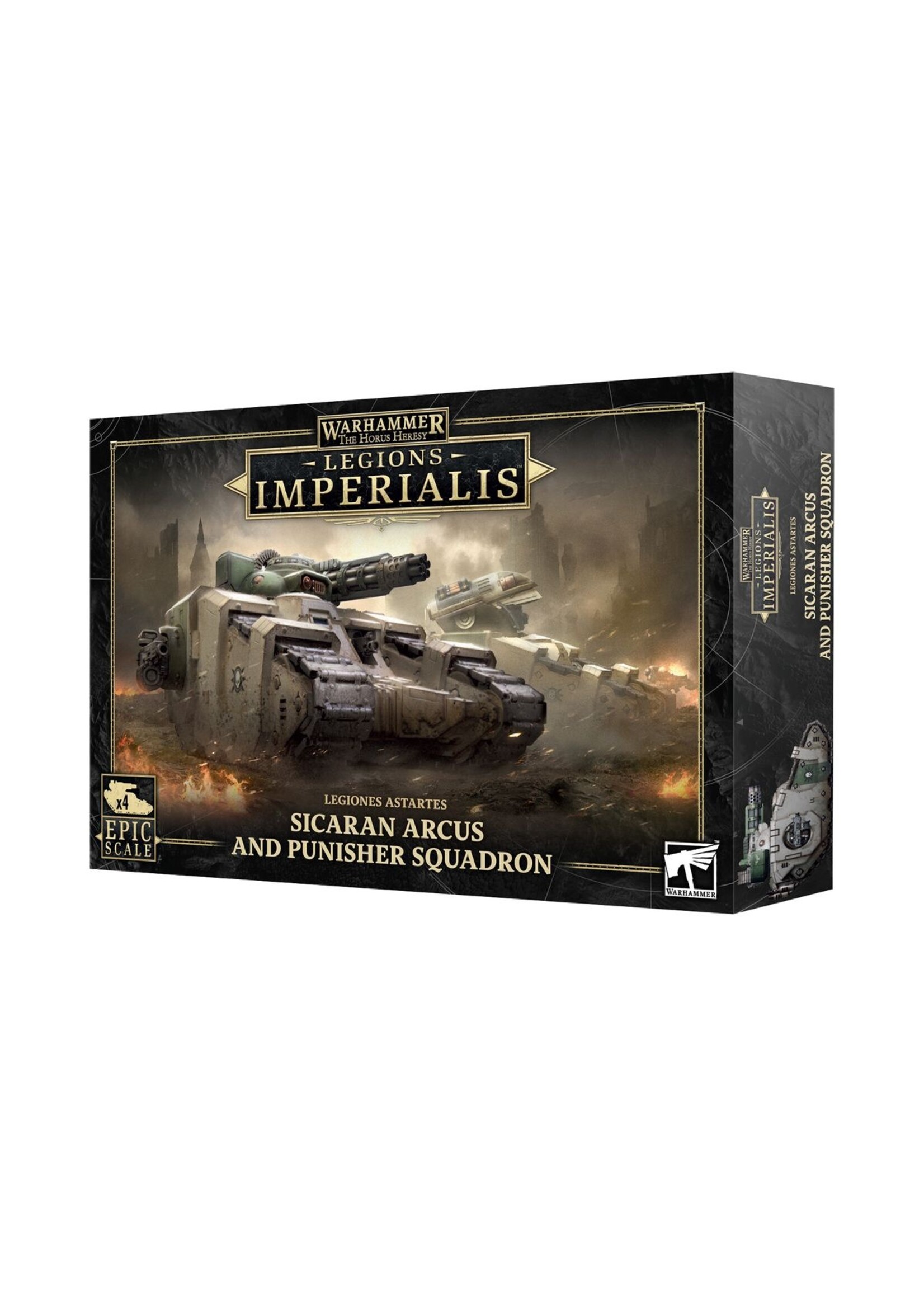 Warhammer: Legions Imperialis Legiones Astartes: Sicaran Arcus and Punisher Squadron