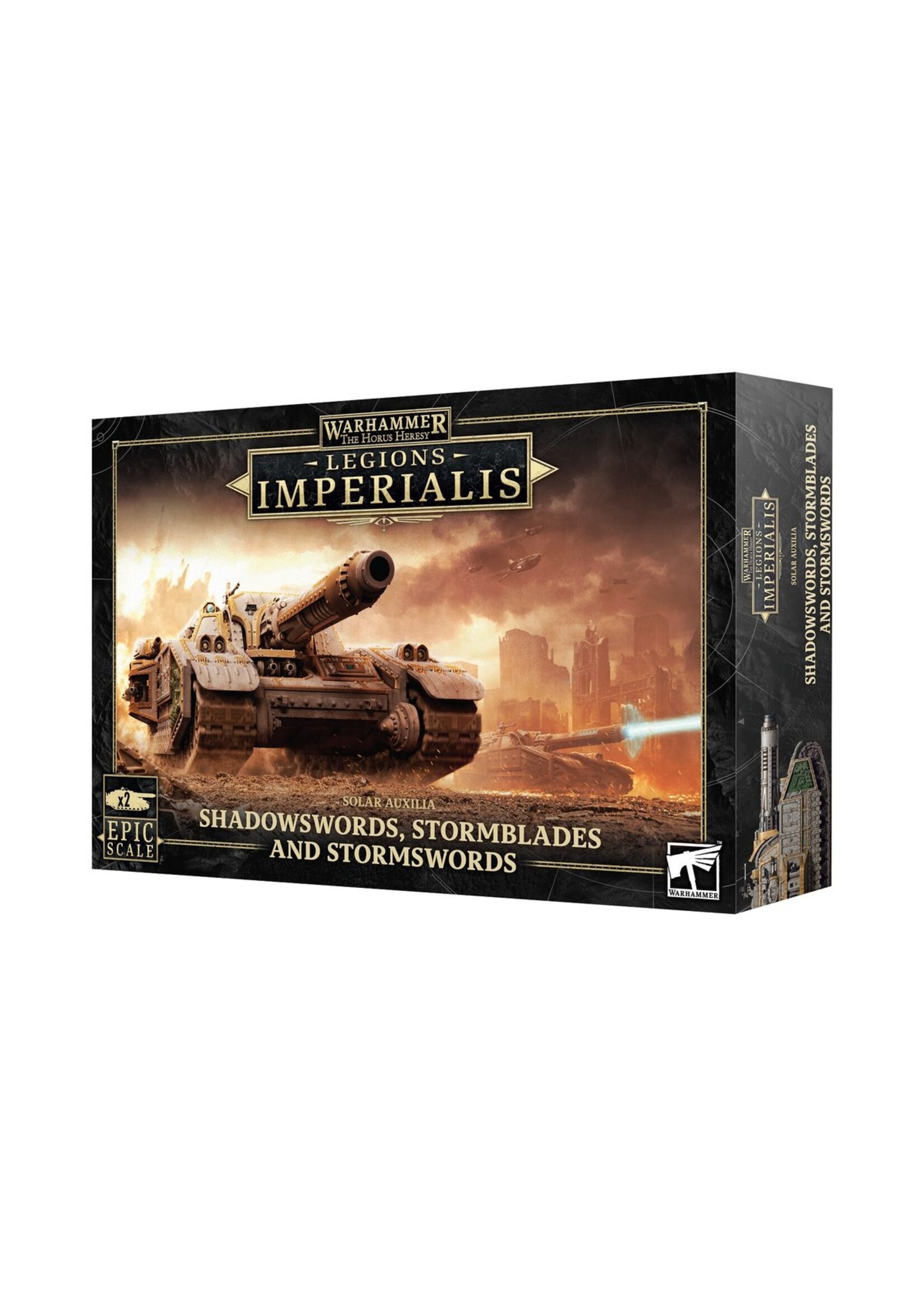 Warhammer: Legions Imperialis Solar Auxilia: Shadowswords, Stormblades and Stormswords
