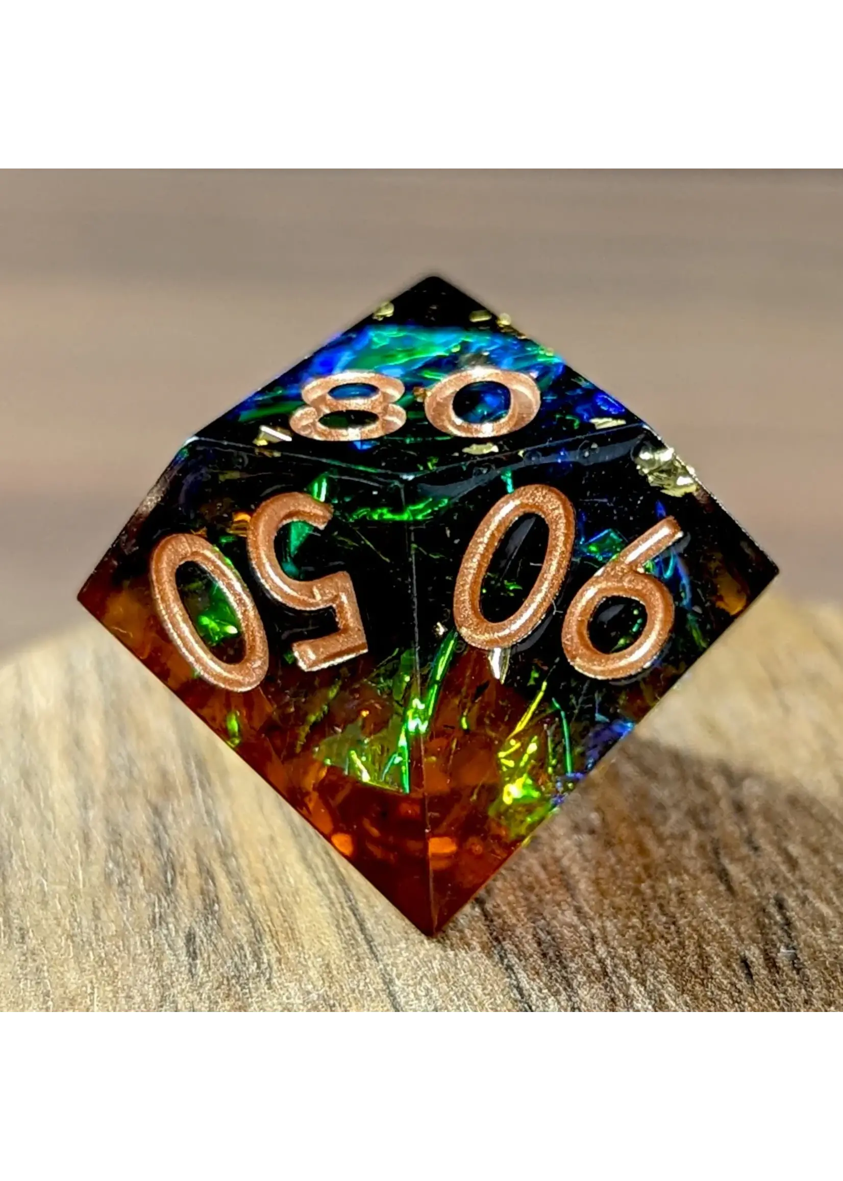 Dakota Irish Dark Sun - 7pc dice set