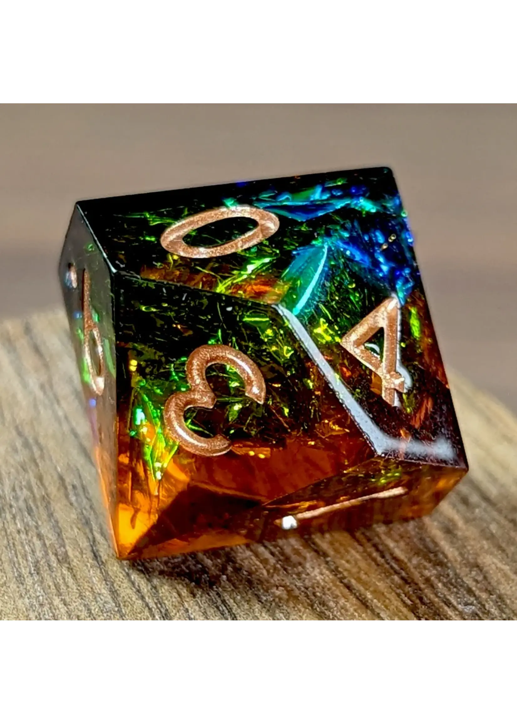 Dakota Irish Dark Sun - 7pc dice set