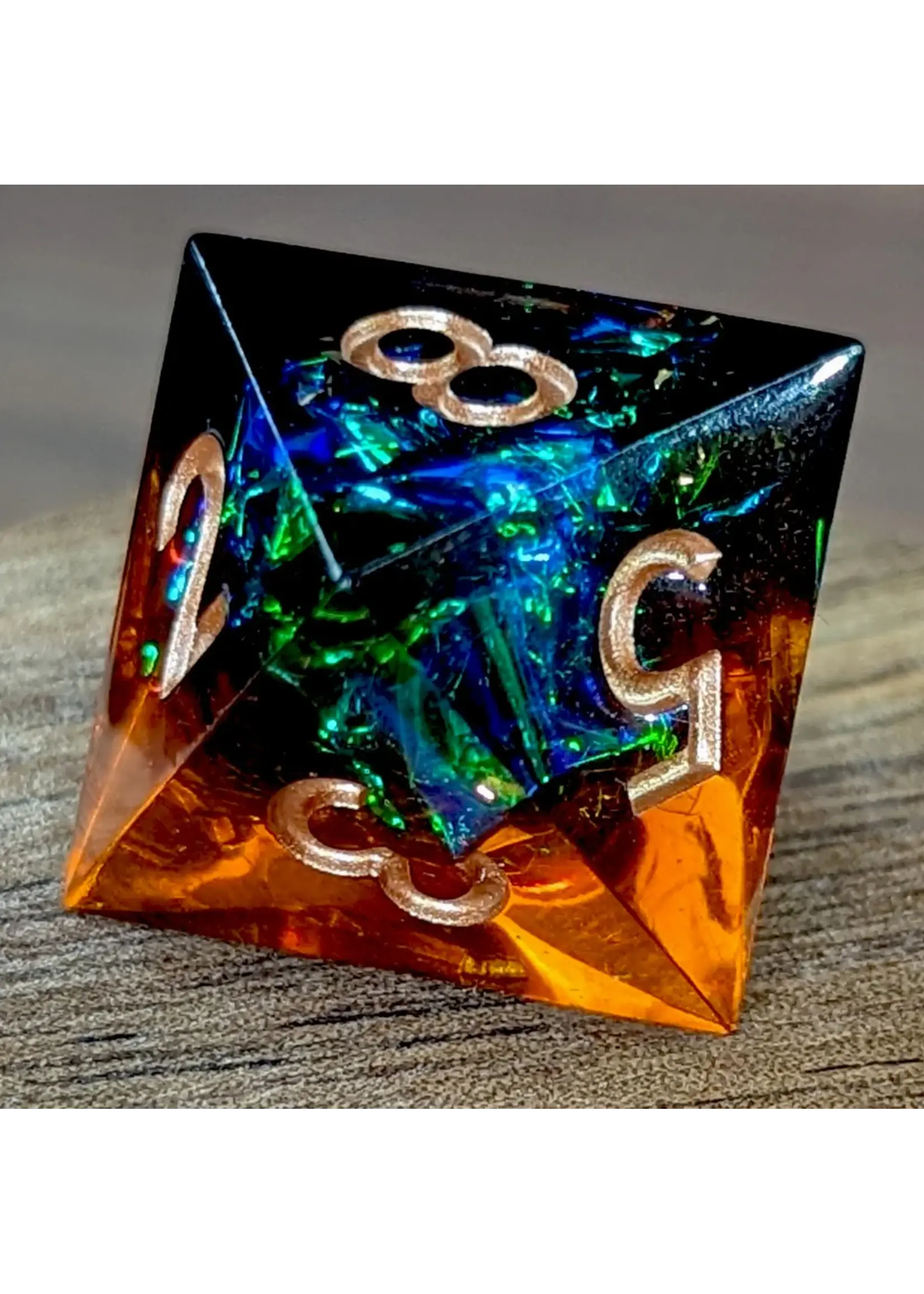 Dakota Irish Dark Sun - 7pc dice set