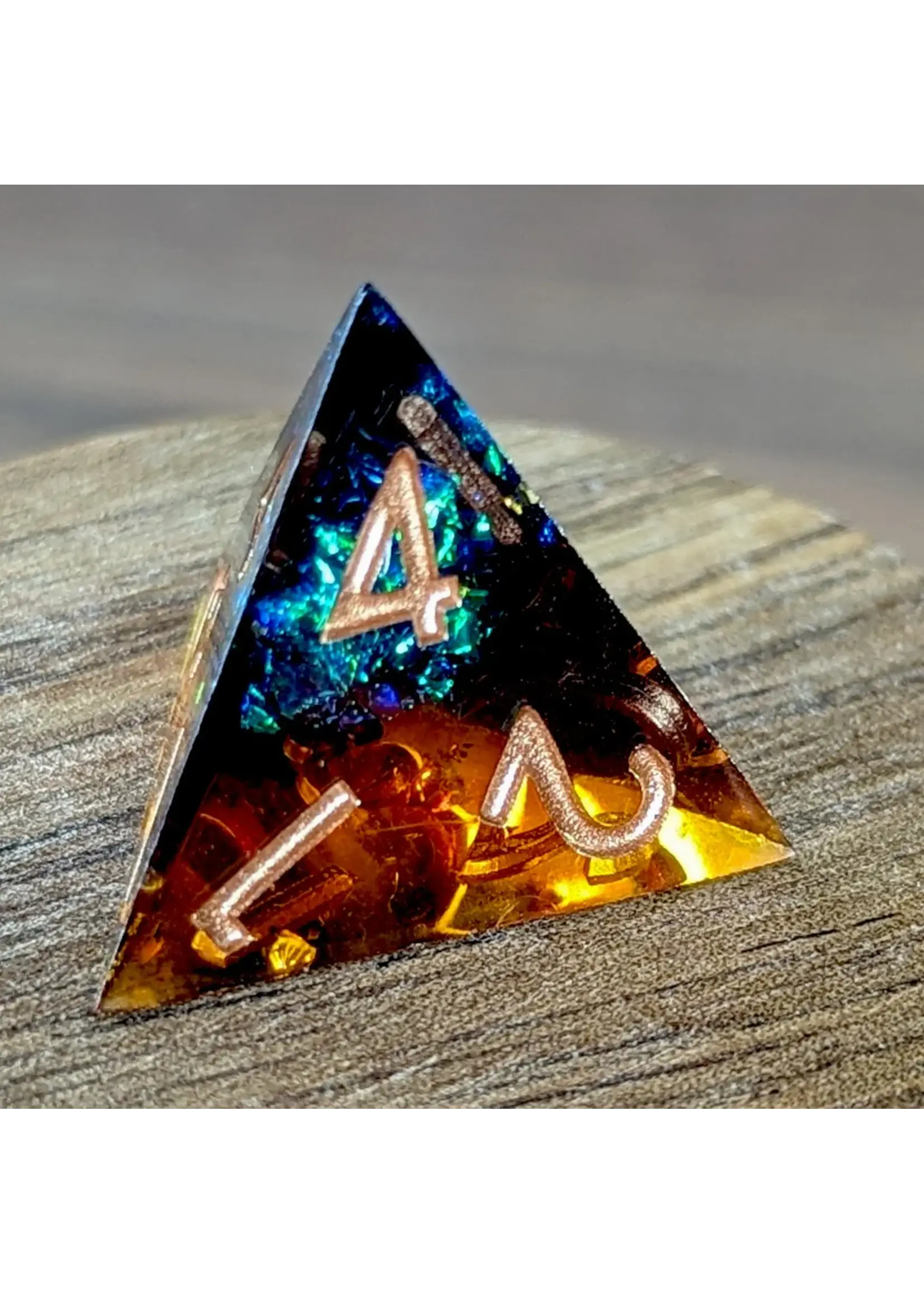 Dakota Irish Dark Sun - 7pc dice set