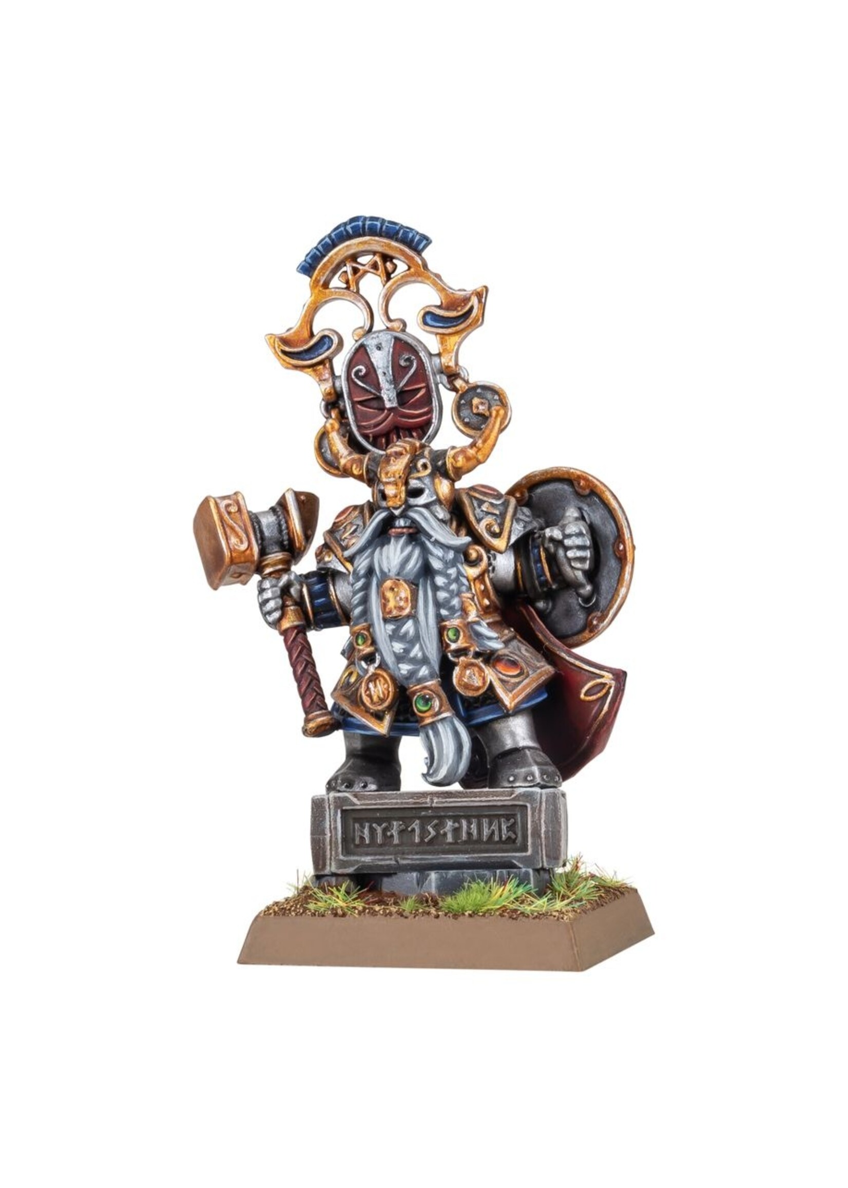 warhammer the old world Dwarfen Mountain Holds - Dwarf King With Oathstone