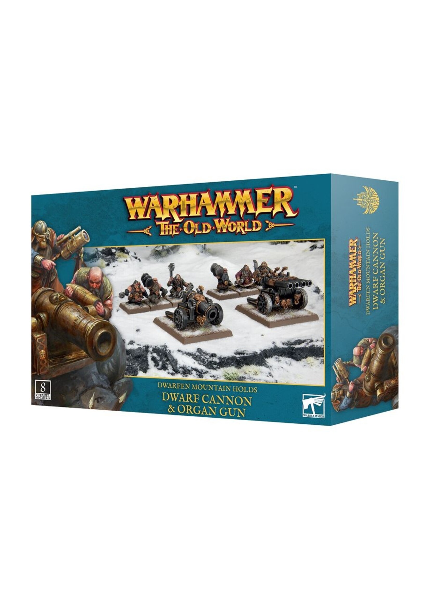 warhammer the old world Dwarfen Mountain Holds - Dwarf Cannon & Organ Gun