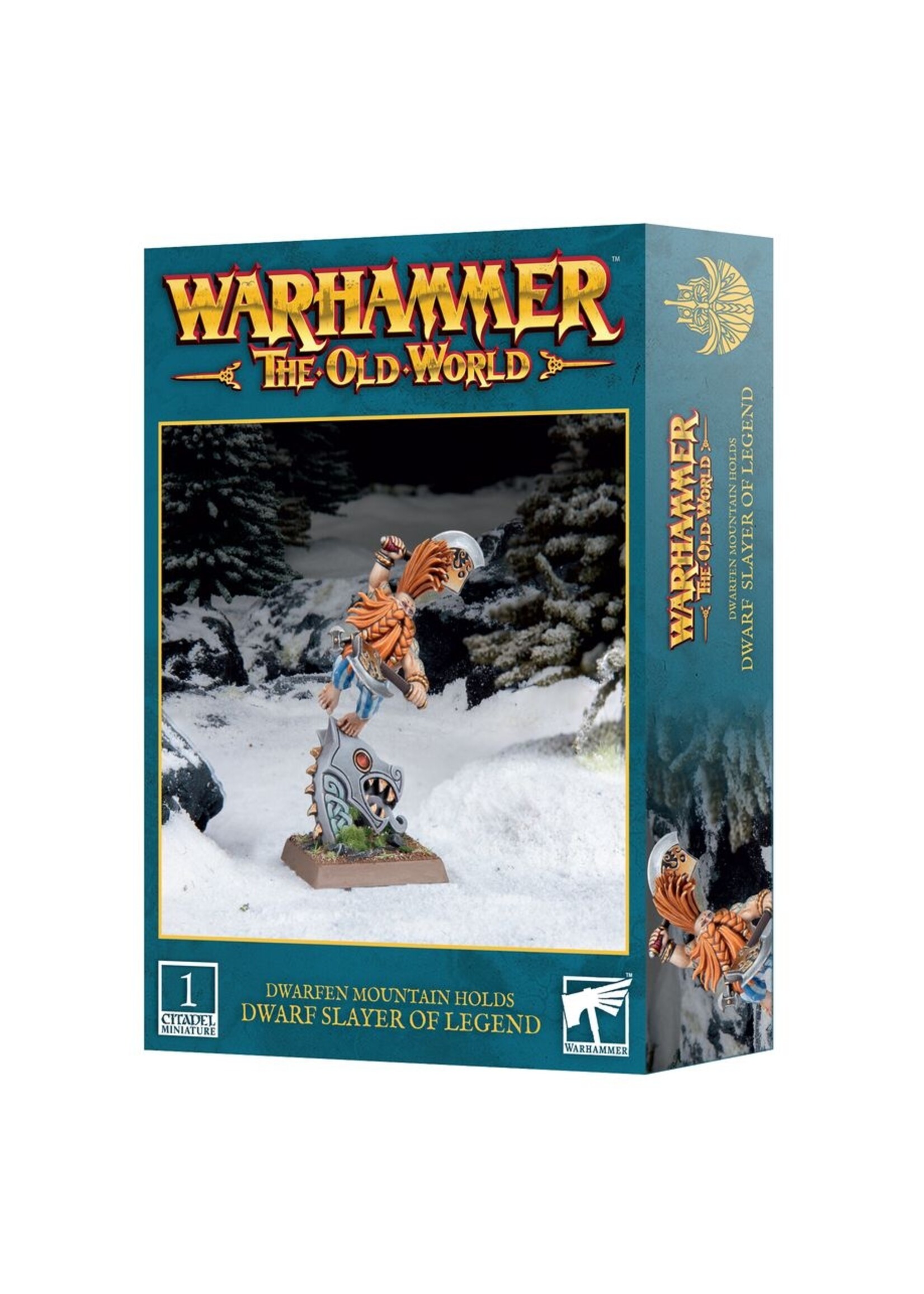 warhammer the old world Dwarfen Mountain Holds - Dwarf Slayer Of Legend