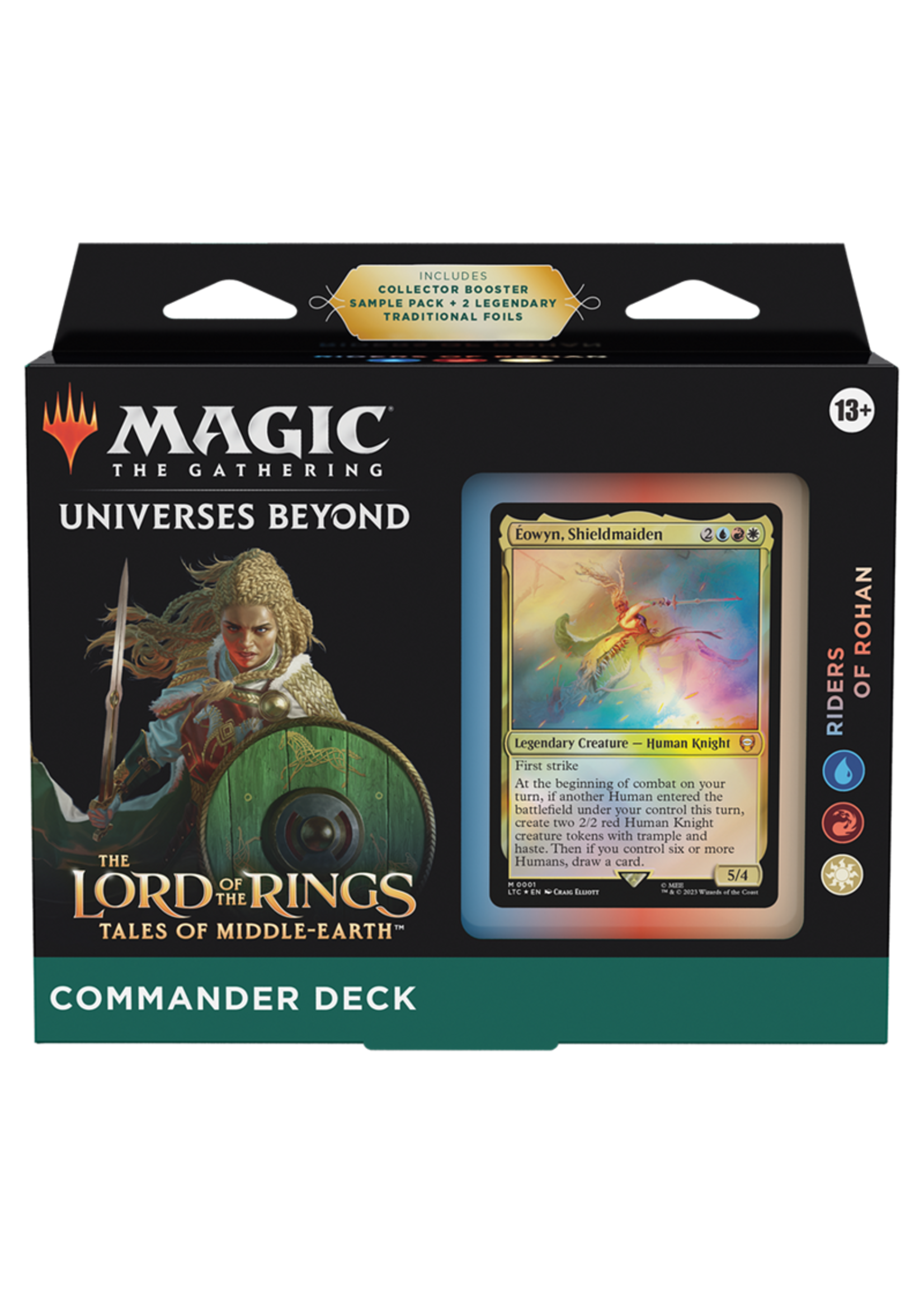 Magic the gathering The Lord of the Rings: Tales of Middle-earth: Commander deck:  Riders Of Rohan
