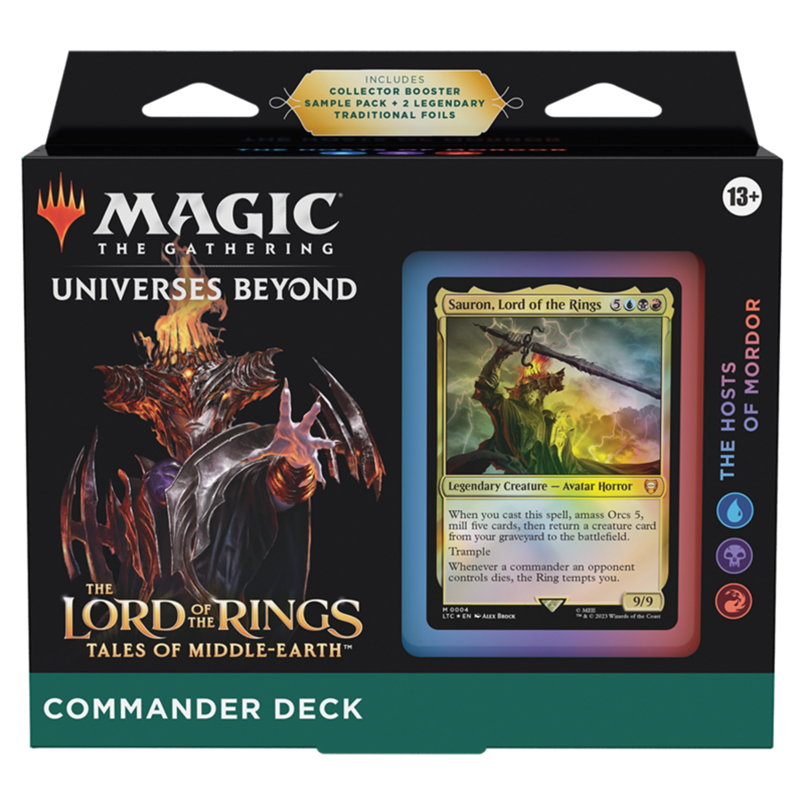 Magic the gathering The Lord of the Rings: Tales of Middle-earth: Commander deck: The Host Of Mordor