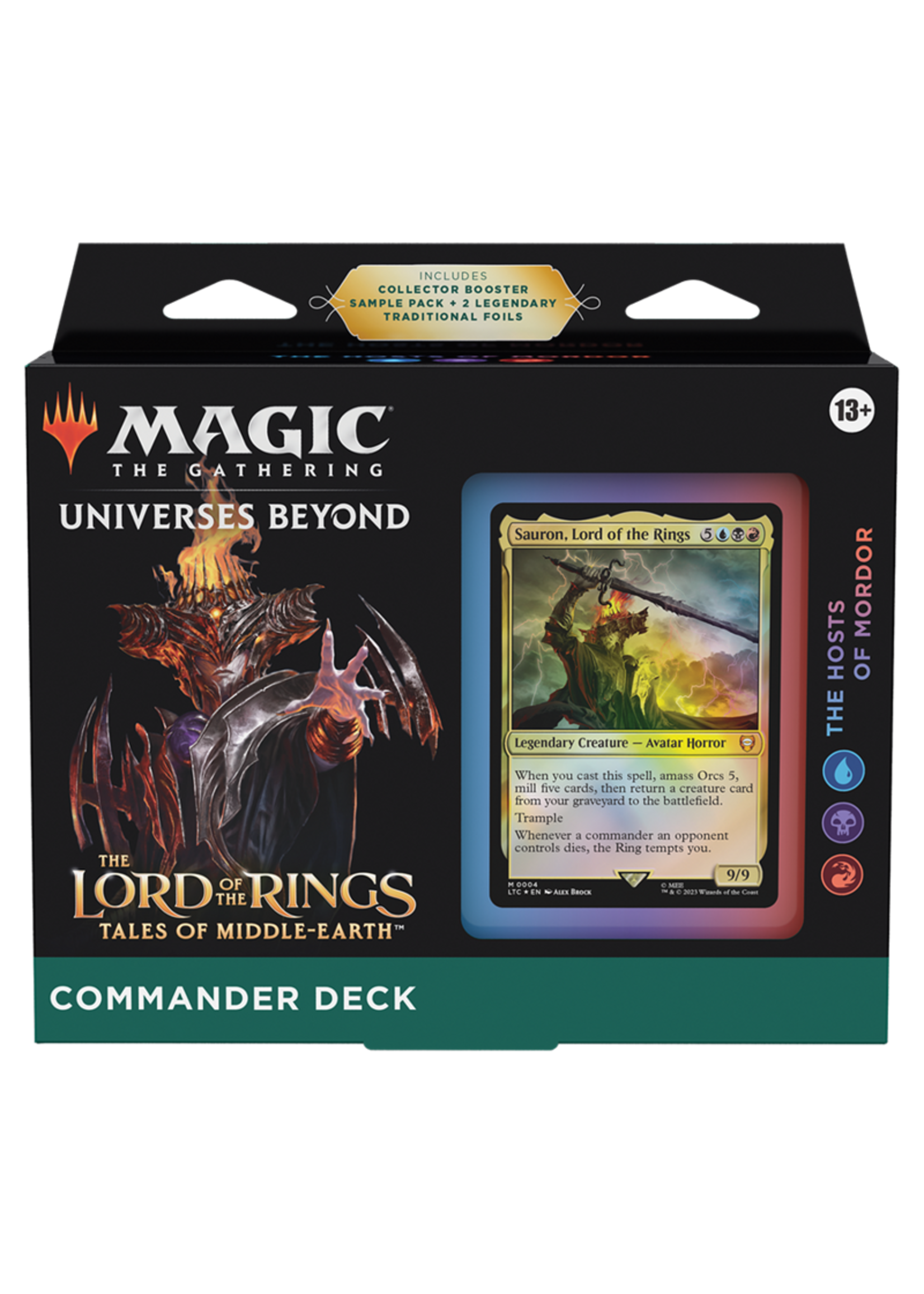 Magic the gathering The Lord of the Rings: Tales of Middle-earth: Commander deck: The Host Of Mordor