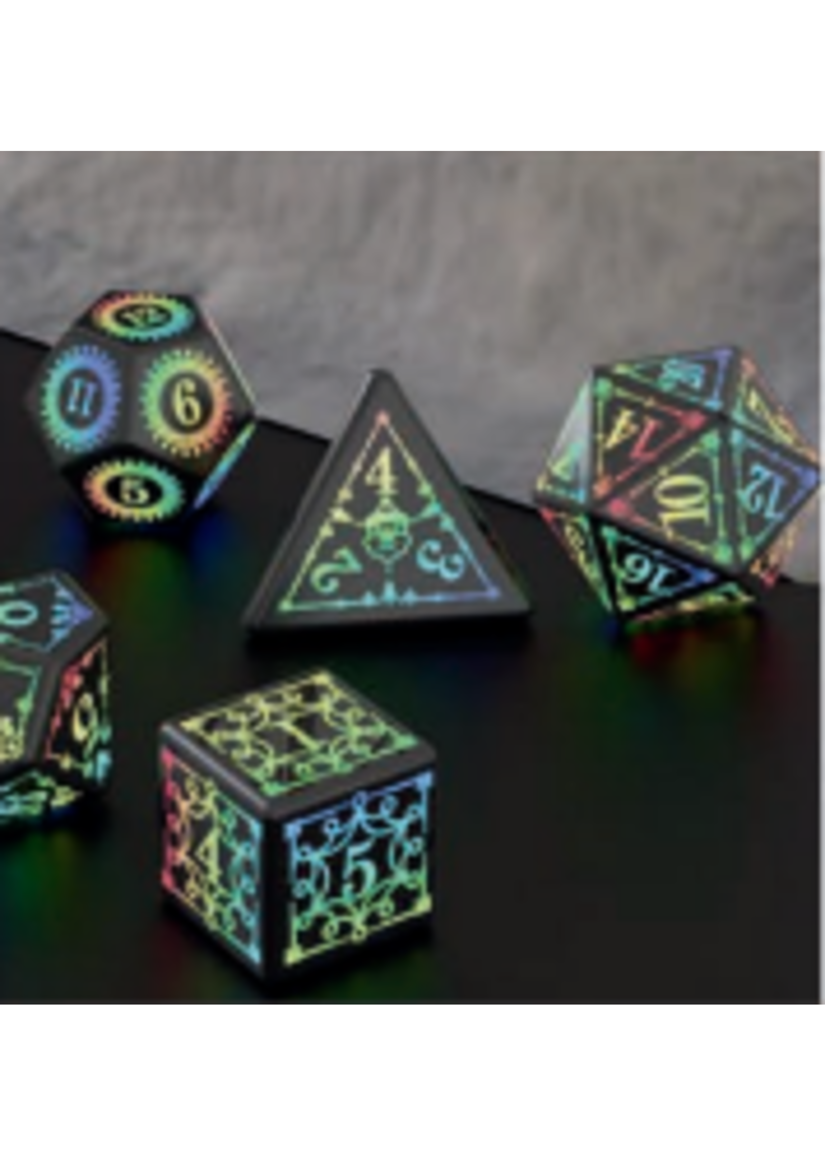 Dakota Irish Led Dice - 7pc dice set