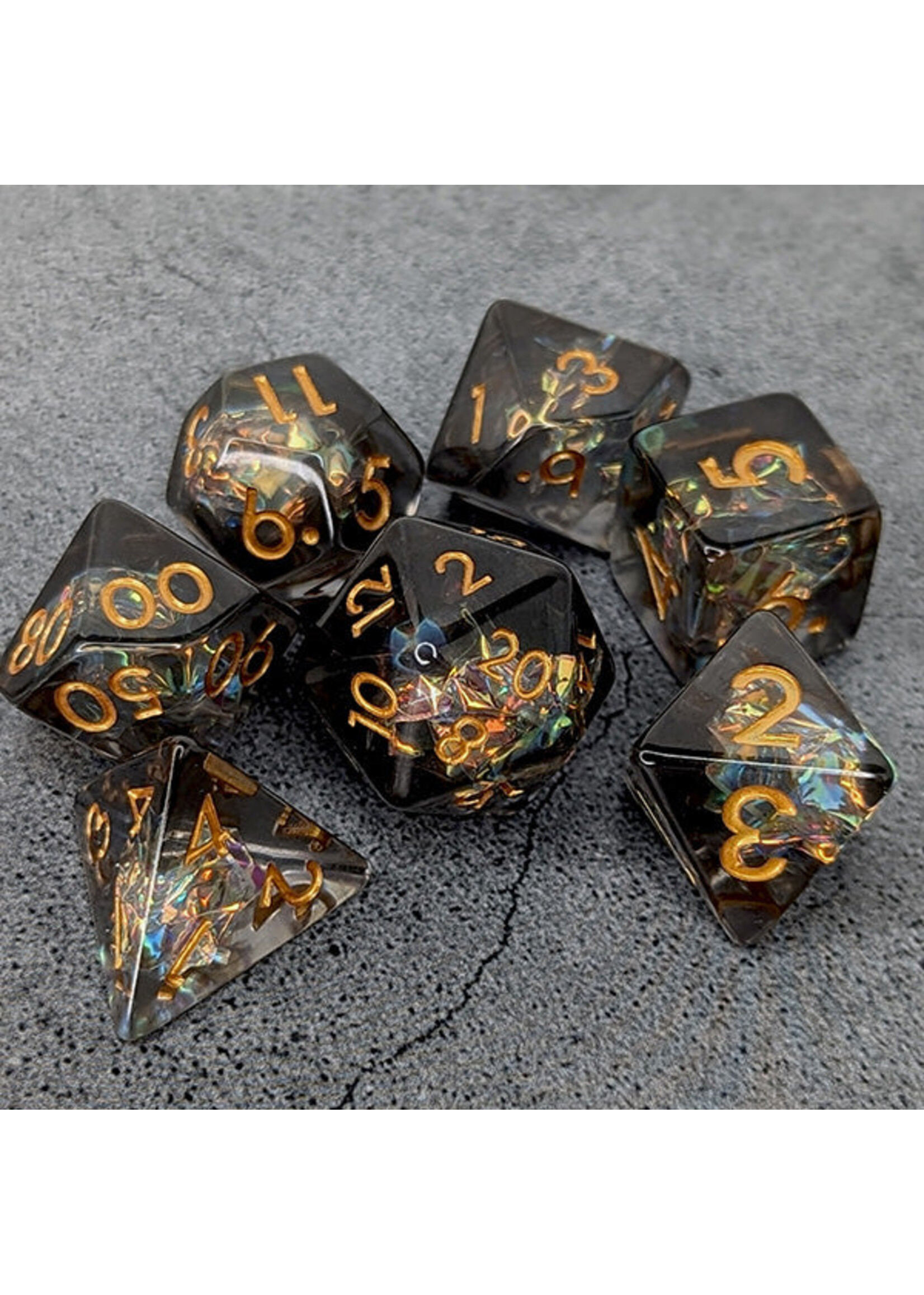 Dakota Irish Dimension Door - 7pc dice set