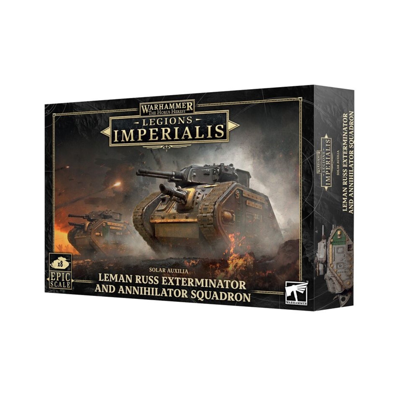 Warhammer: Legions Imperialis Legions Imperialis: Leman Russ Exterminator And Annihilator Squadron