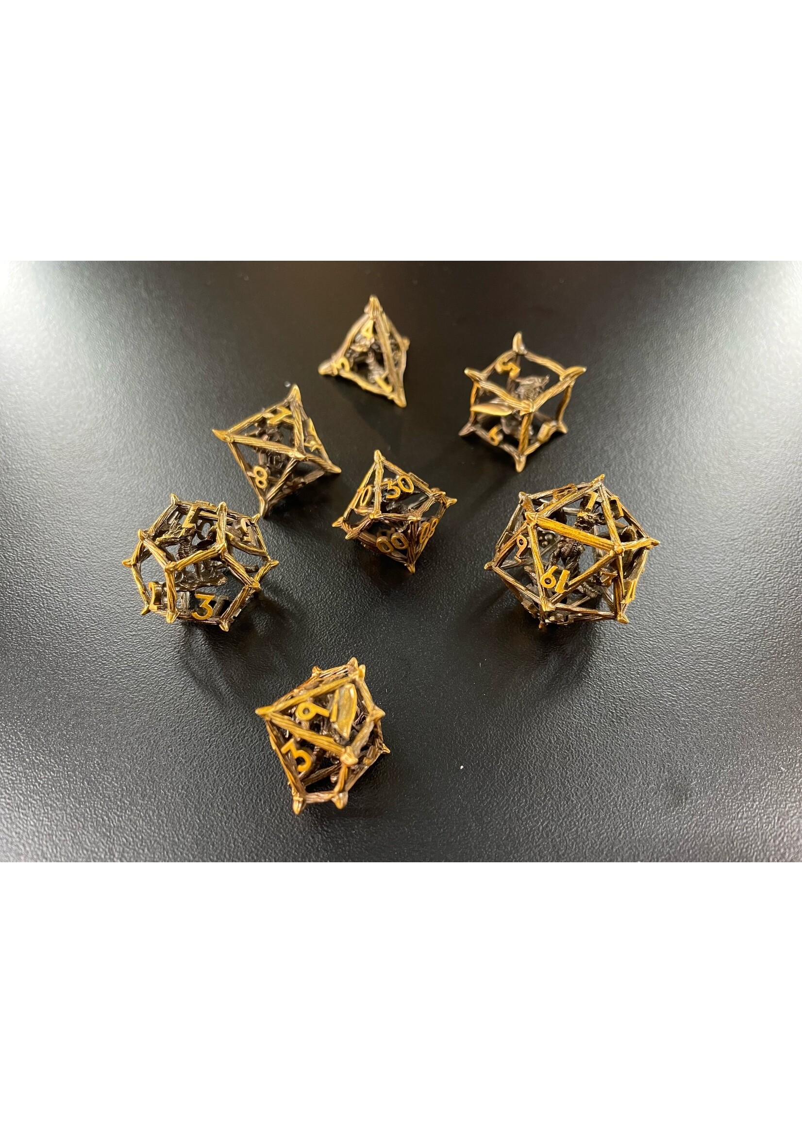 MagicVortex - Dice Woodland Wyrm - RPG 7pc Set