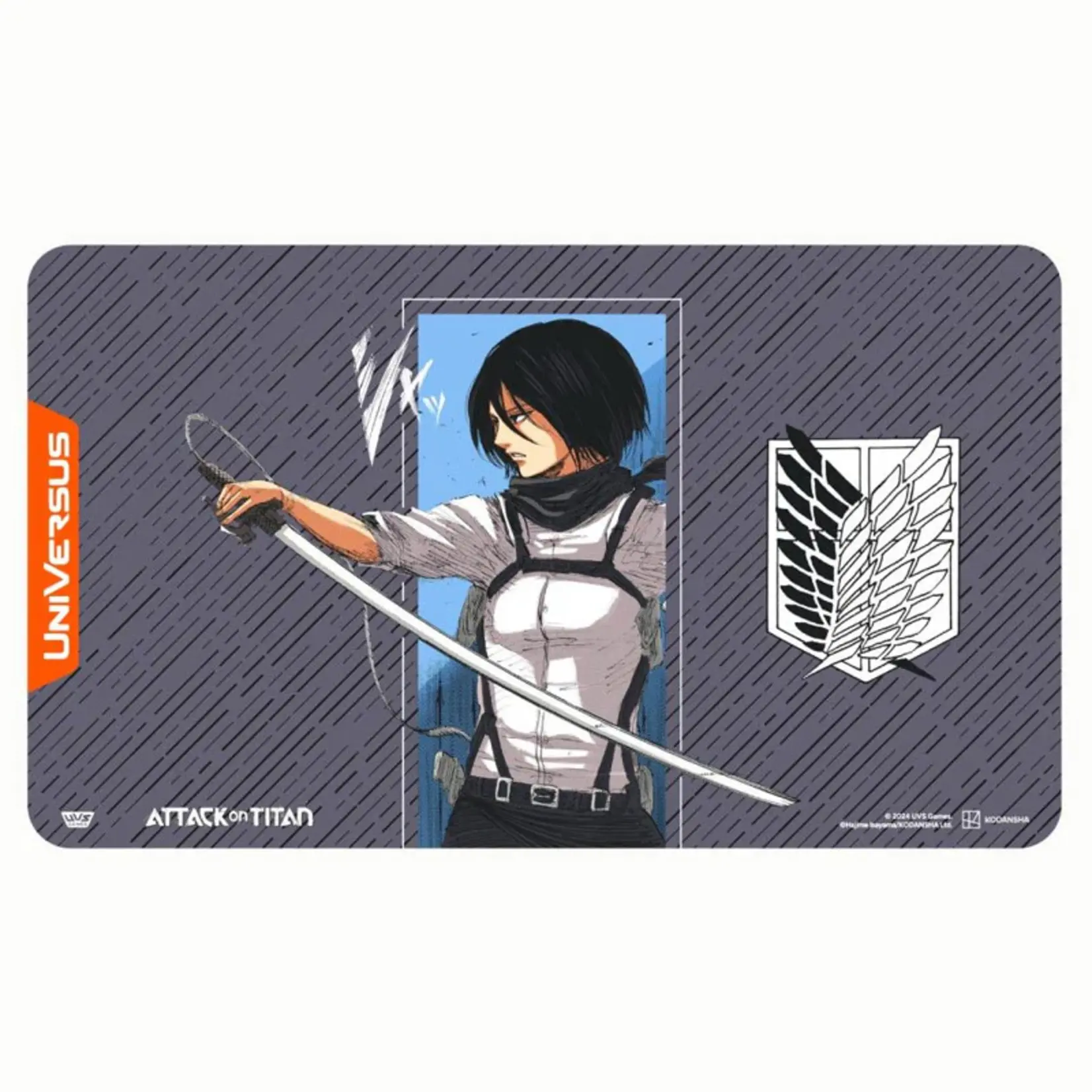 UVS Games Attack on Titan: Battle for Humanity Mikasa Playmat