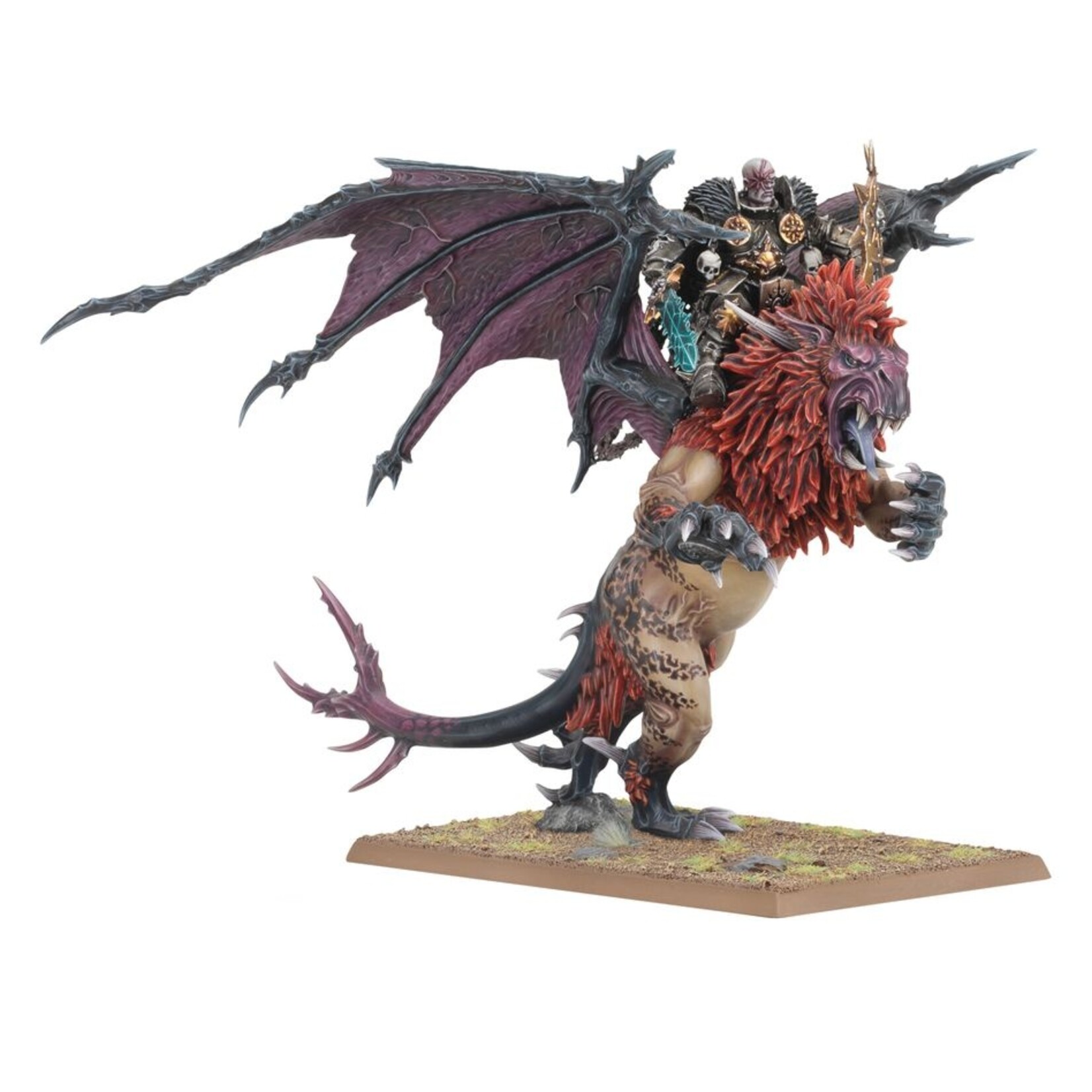 warhammer the old world Warriors Of Chaos: Lord On Manticore