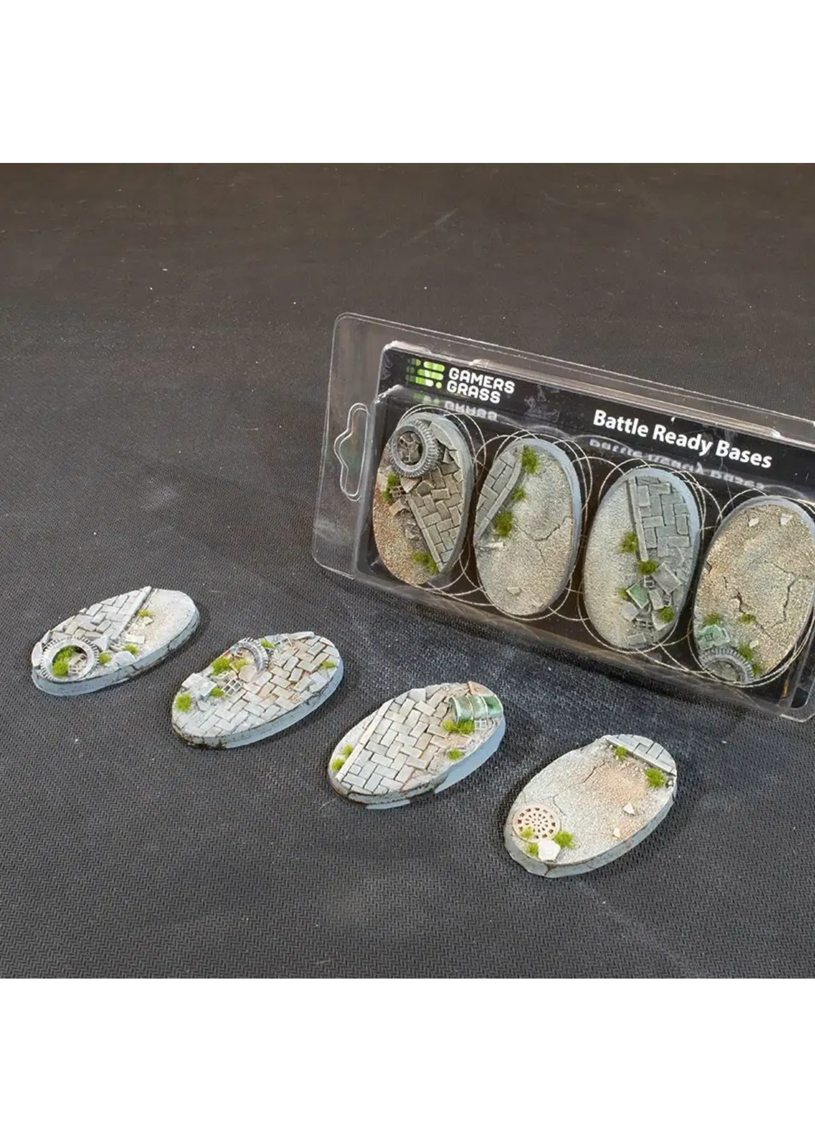 GamersGrass Urban Warfare Bases - Oval 60mm - GamersGrass