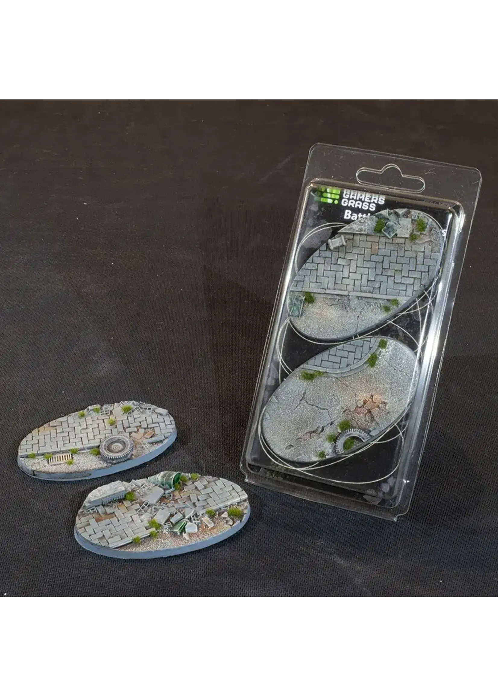 GamersGrass Urban Warfare Bases - Oval 90mm - GamersGrass