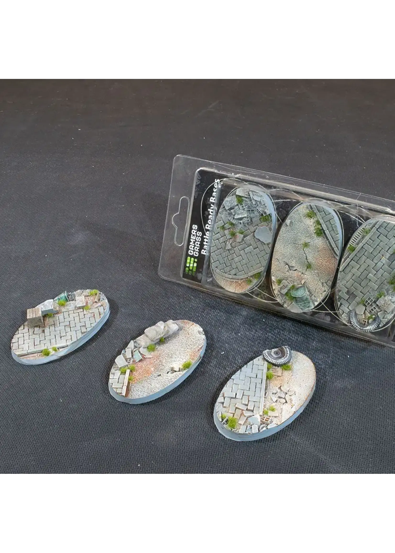 GamersGrass Urban Warfare Bases - Oval 75mm - GamersGrass