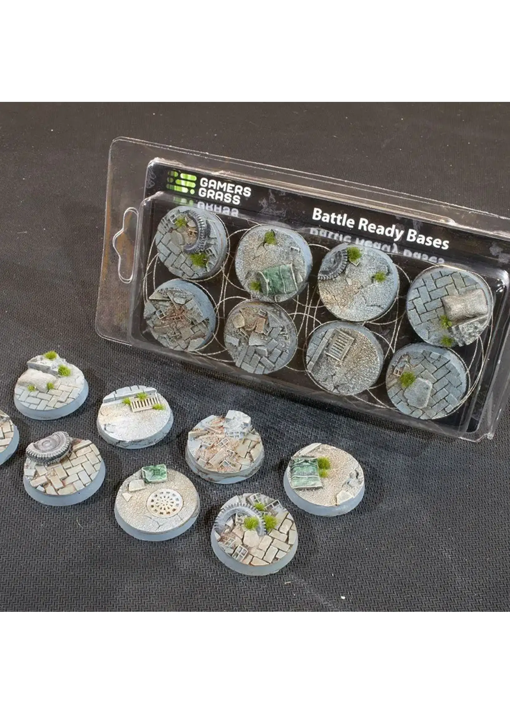 GamersGrass Urban Warfare Bases - Round 32mm - GamersGrass