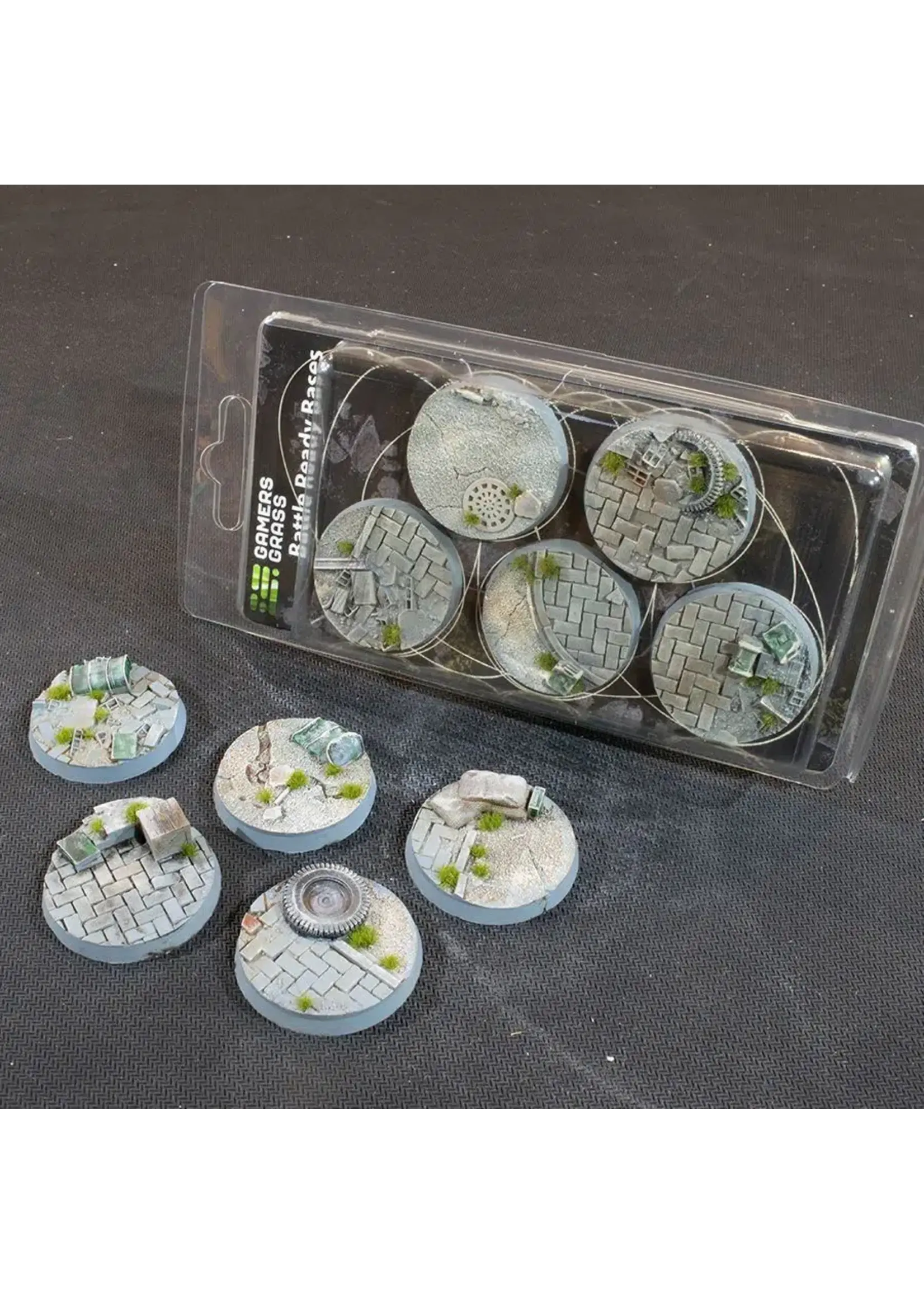 GamersGrass Urban Warfare Bases - Round 40mm - GamersGrass