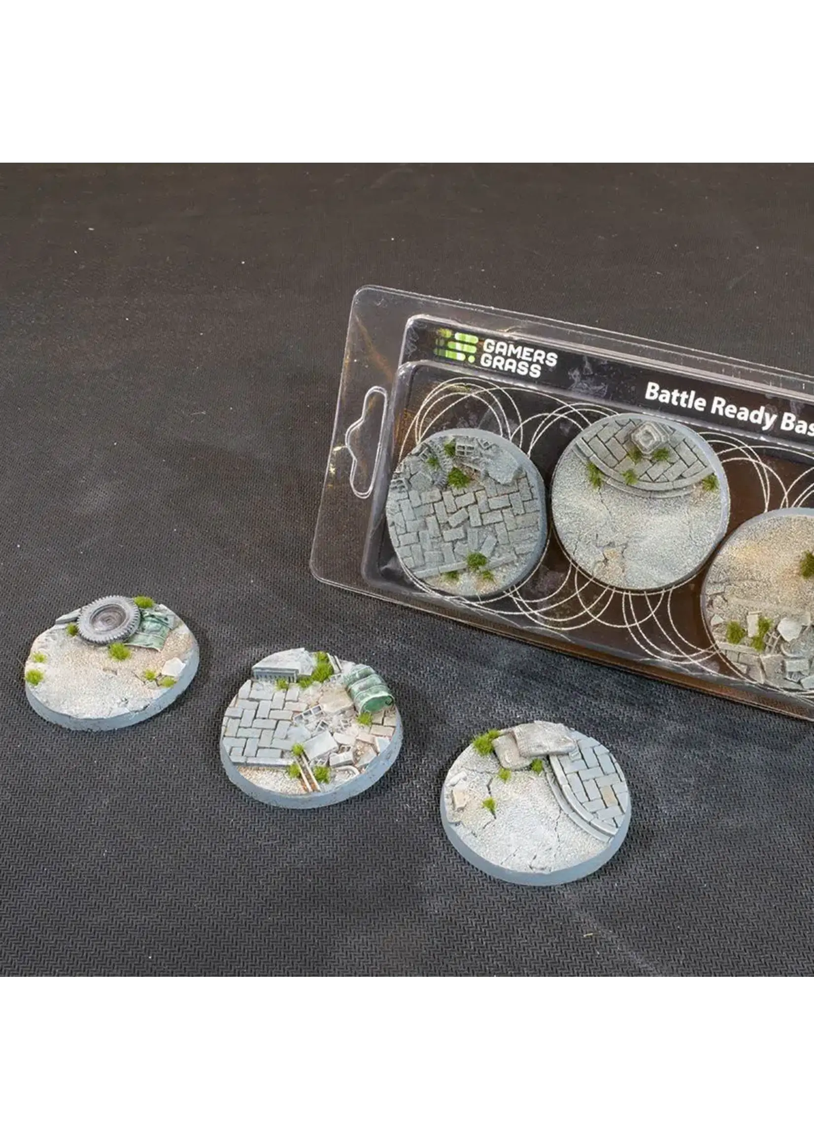GamersGrass Urban Warfare Bases - Round 50mm - GamersGrass