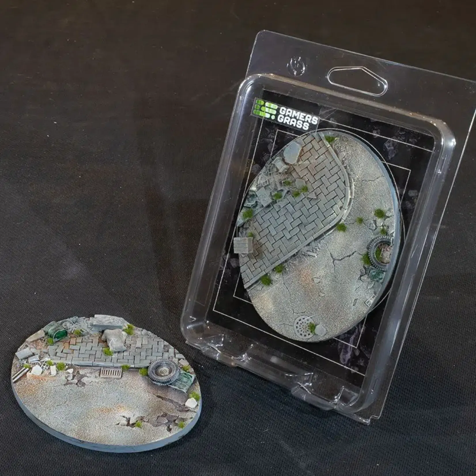 GamersGrass Urban Warfare Bases - Oval 120mm - GamersGrass