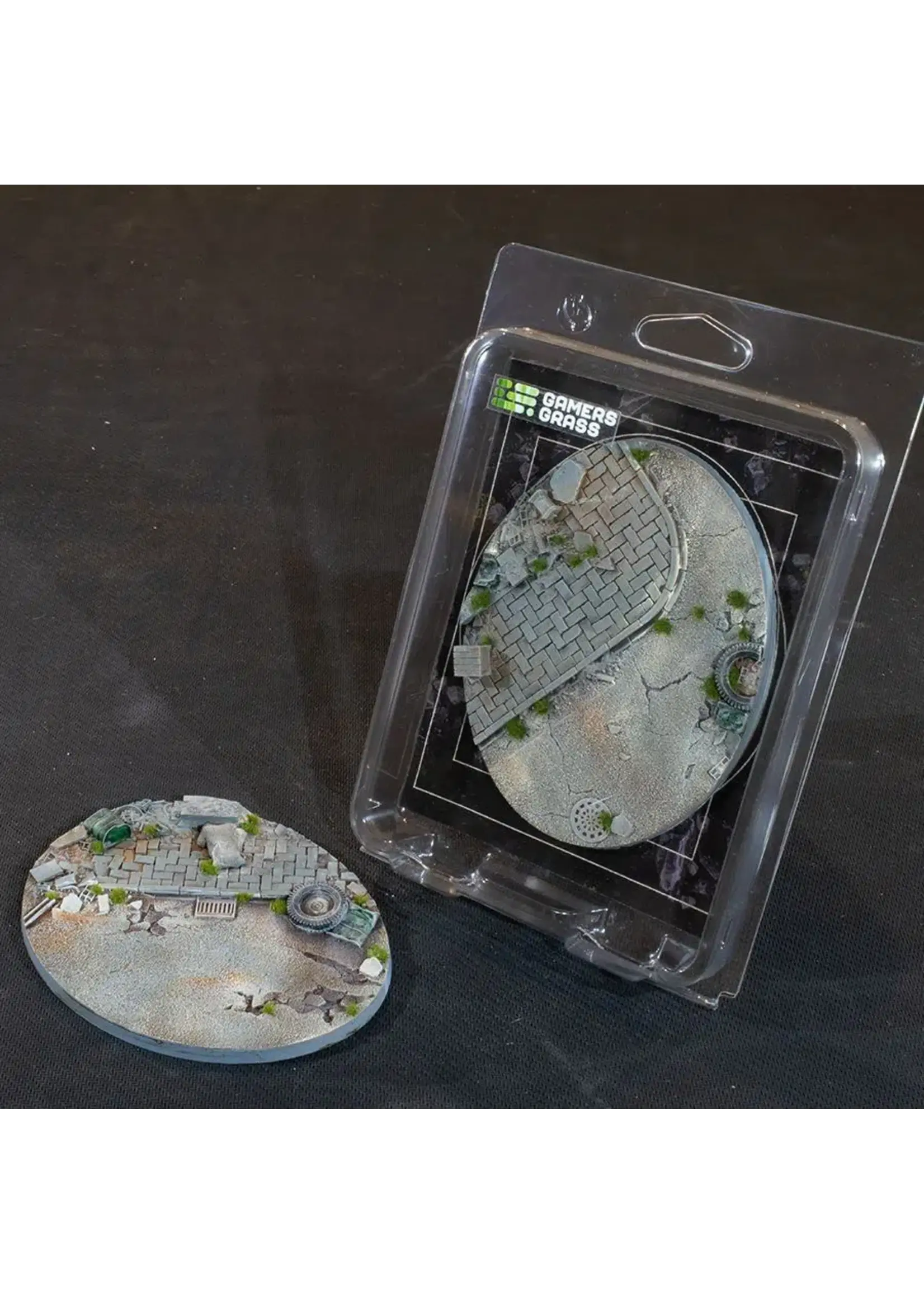 GamersGrass Urban Warfare Bases - Oval 120mm - GamersGrass